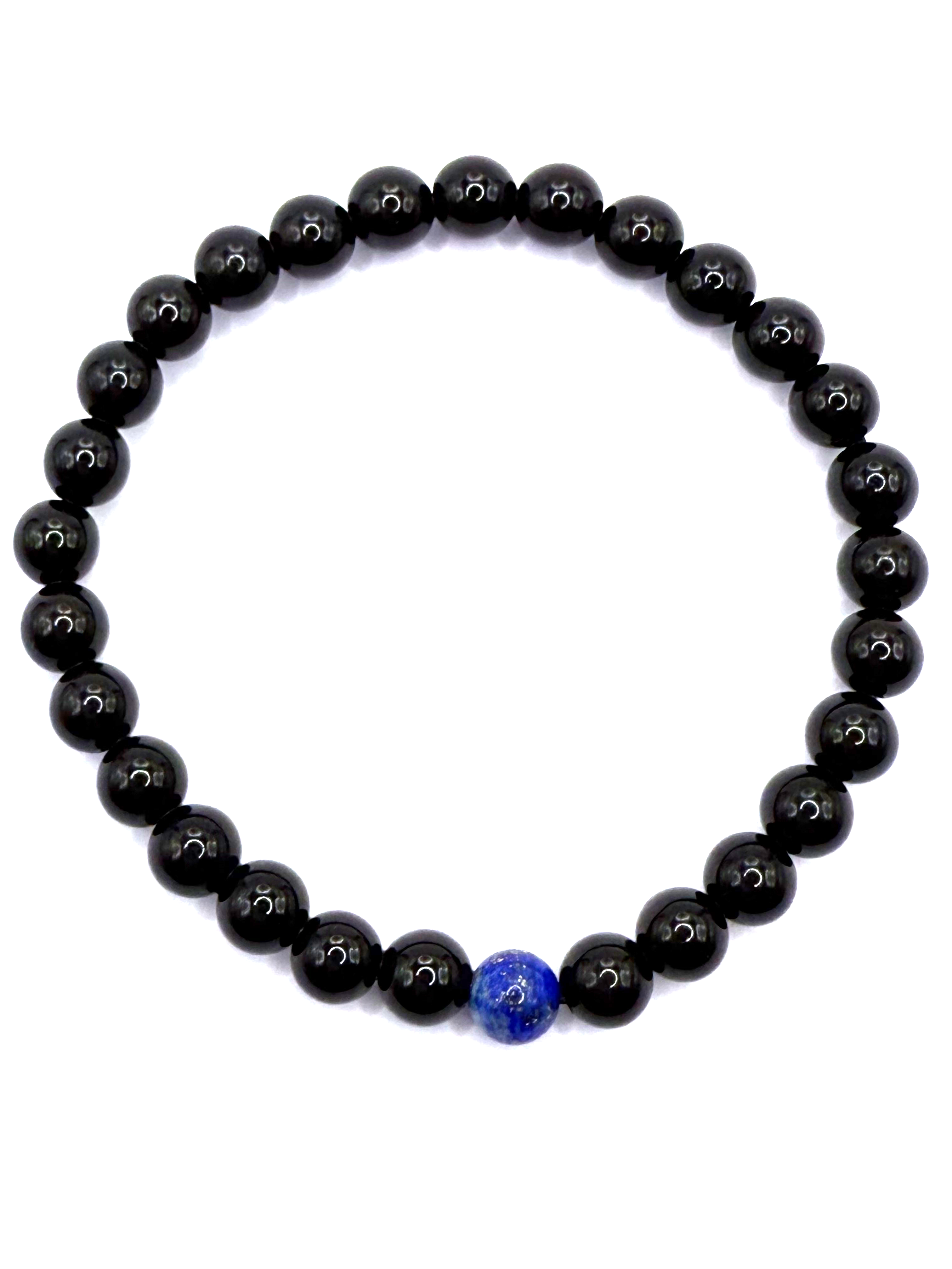 6MM BLACK ONYX AND LAPIS LAZULI