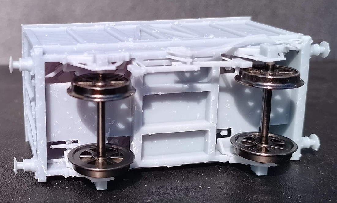 4mm scale OO gauge Pembroke and Tenby merchandise van