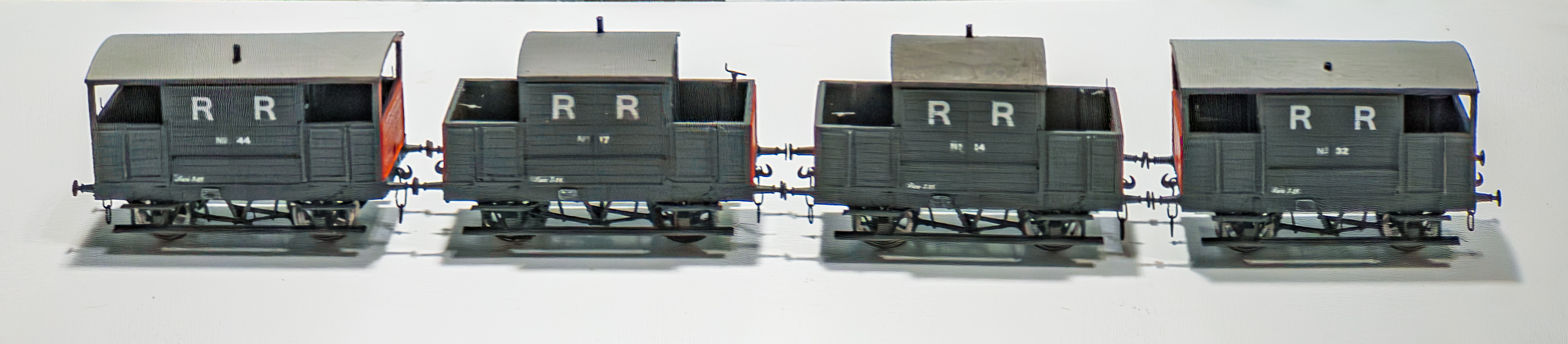 4mm OO GWR RR Rhymney Railway 8T brake van