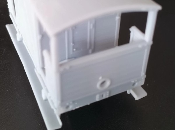 4mm OO Taff Vale Railway Goods Brake Van 