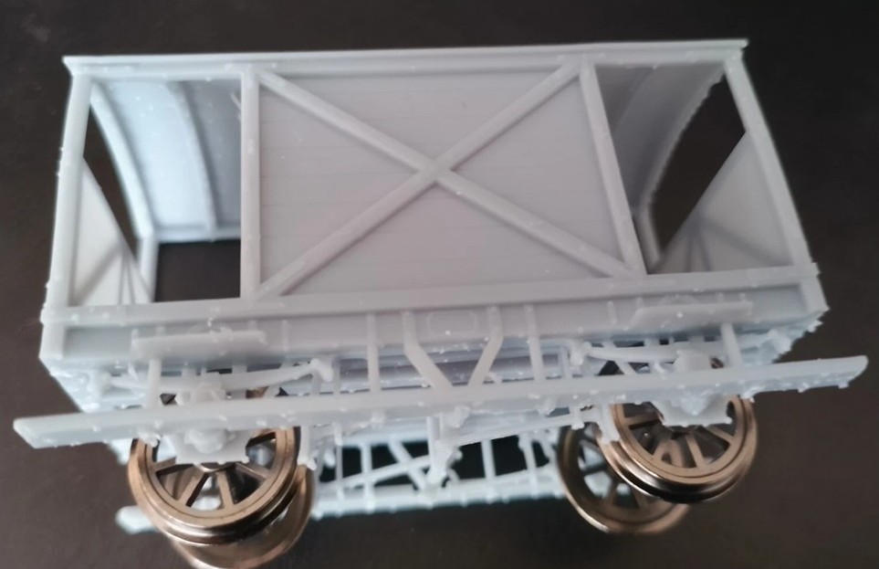 4mm OO GWR B&M Brecon and Merthyr railway brake van