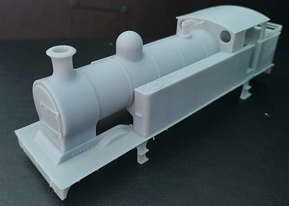 4mm Rhymney Brecon & Merthyr Railway 0-6-2T body only 