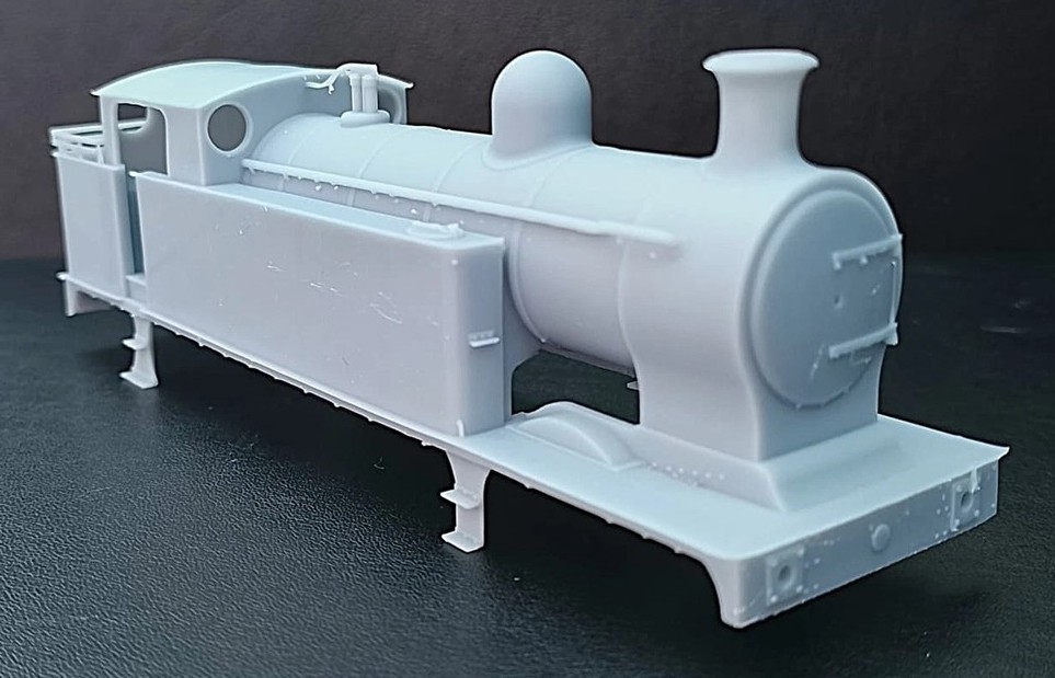 4mm Rhymney Brecon & Merthyr Railway 0-6-2T body only 