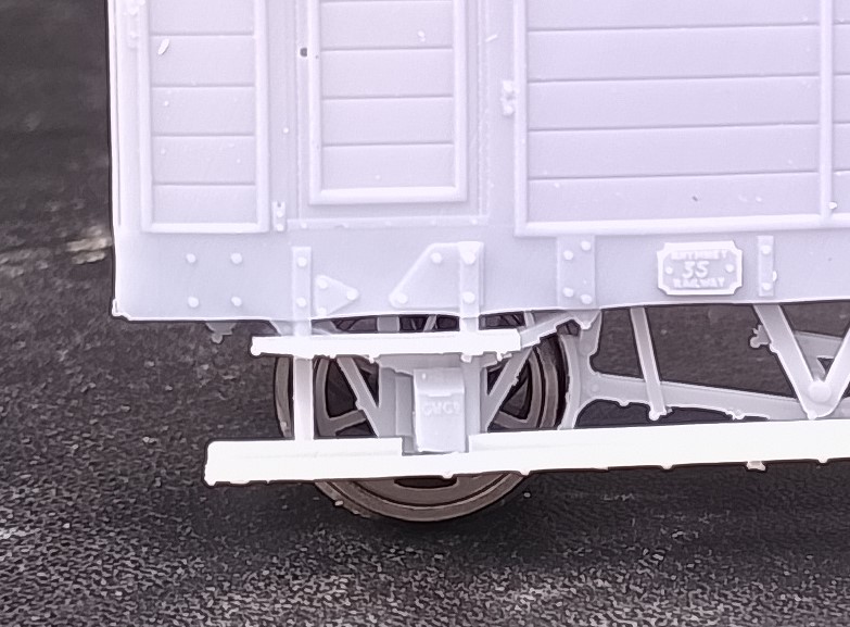 4mm OO GWR RR Rhymney Railway 8T brake van