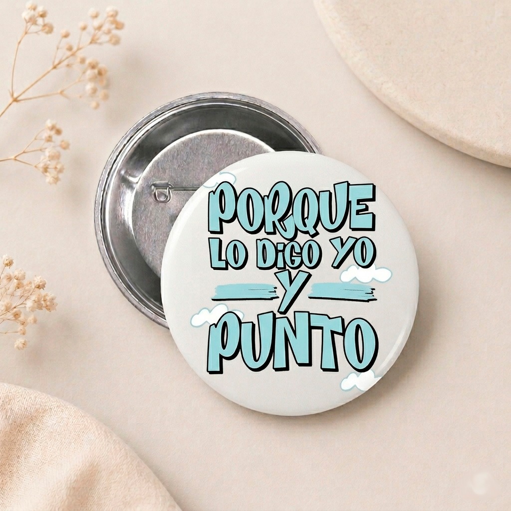 Chapa "Porque lo digo yo"