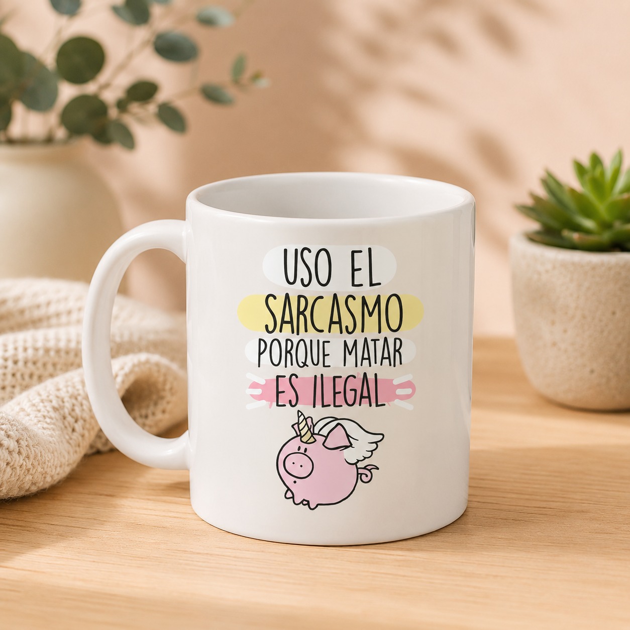 Taza Humor "Uso el Sarcasmo"