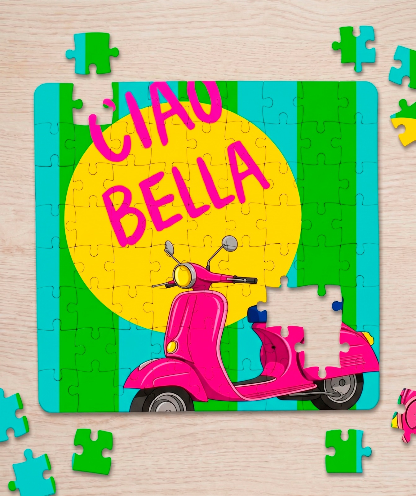 Puzzle Ciao Bella + Funda de Regalo