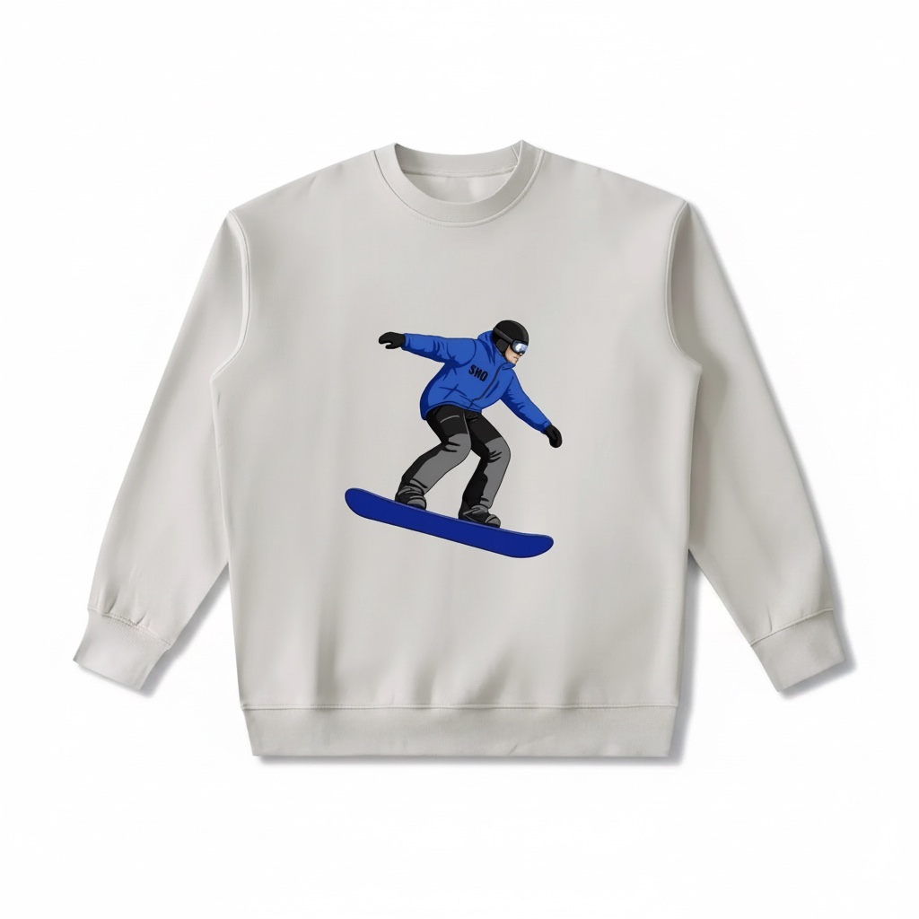 Snowboard Graphic Sweatshirt Set
