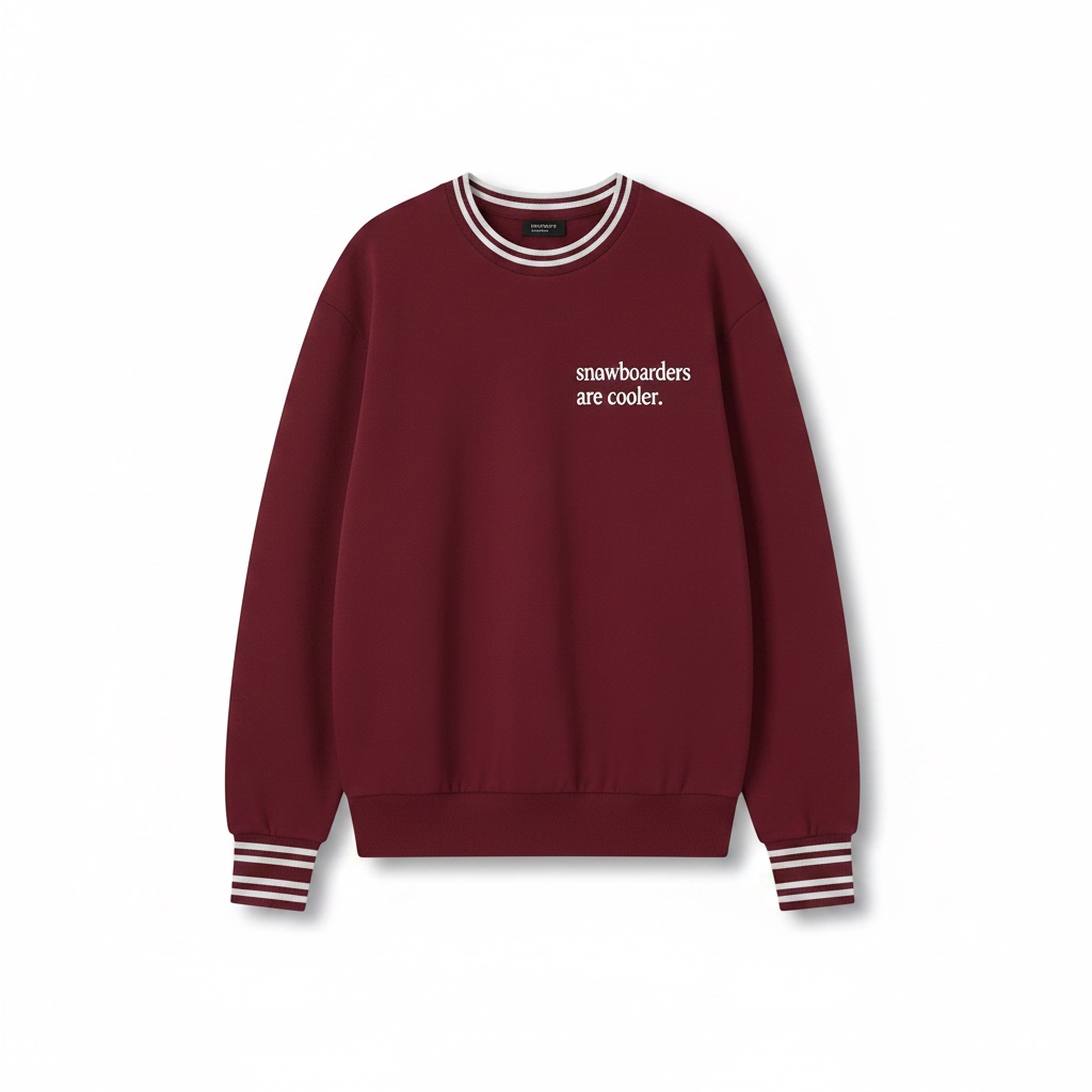 Snowboarders Are Cooler Sweatshirt