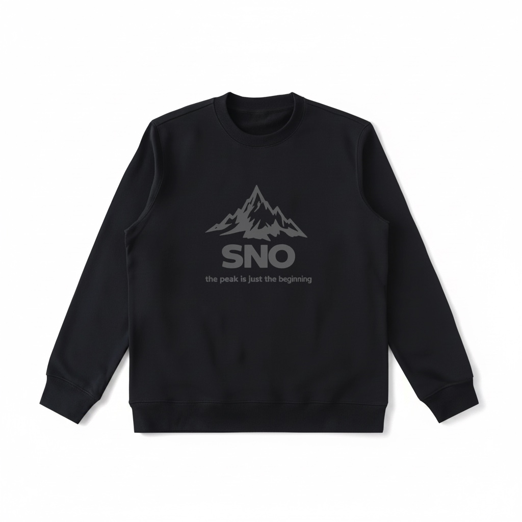 SNO Mountain Graphic Sweatshirt