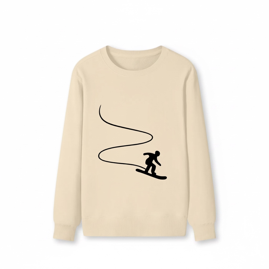 ZigZag Cotton Sweatshirt