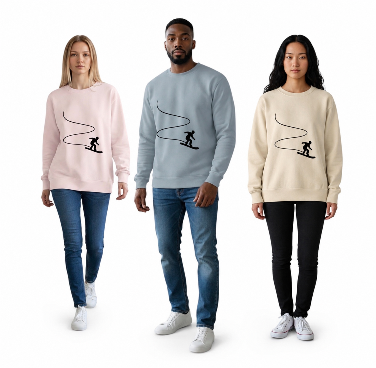 ZigZag Cotton Sweatshirt