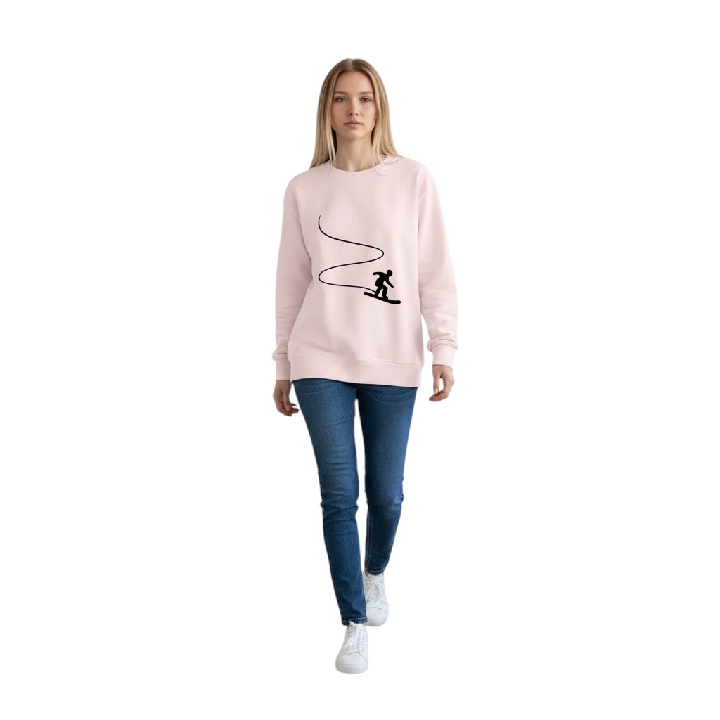 ZigZag Cotton Sweatshirt