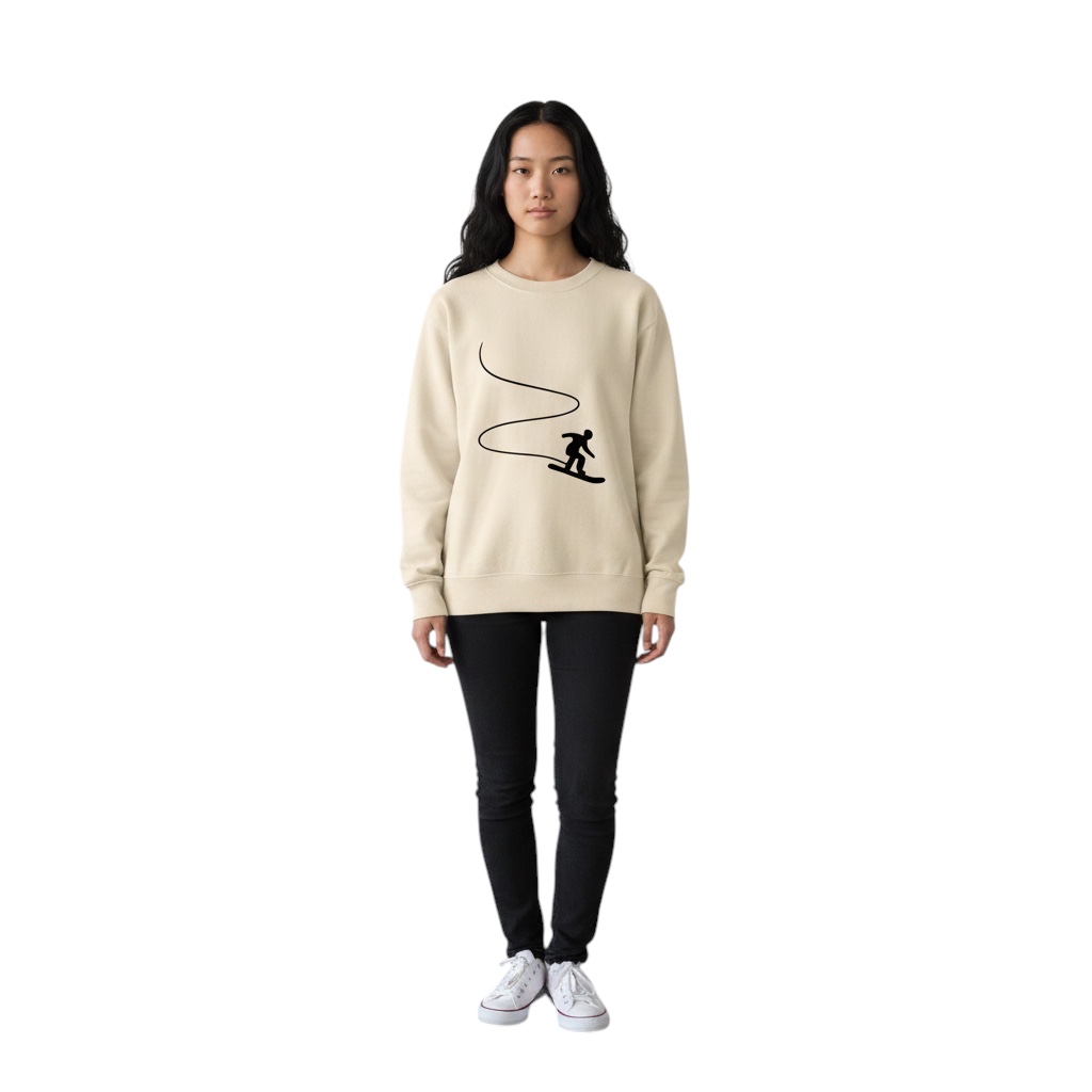 ZigZag Cotton Sweatshirt