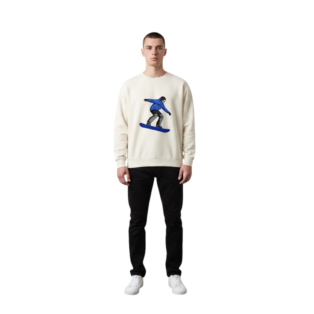 Snowboard Graphic Sweatshirt Set