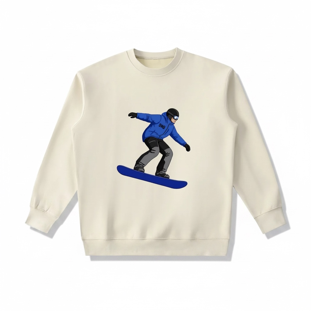 Snowboard Graphic Sweatshirt