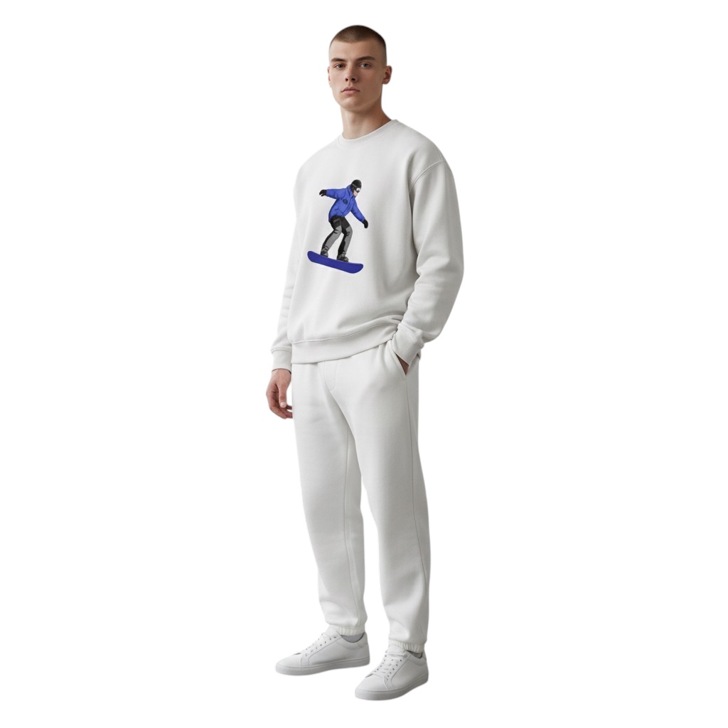 Snowboard Graphic Sweatshirt
