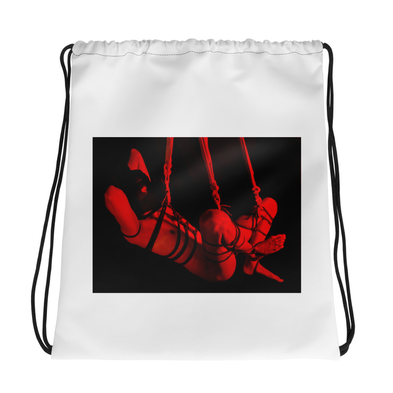 Lounge Puppy Drawstring bag