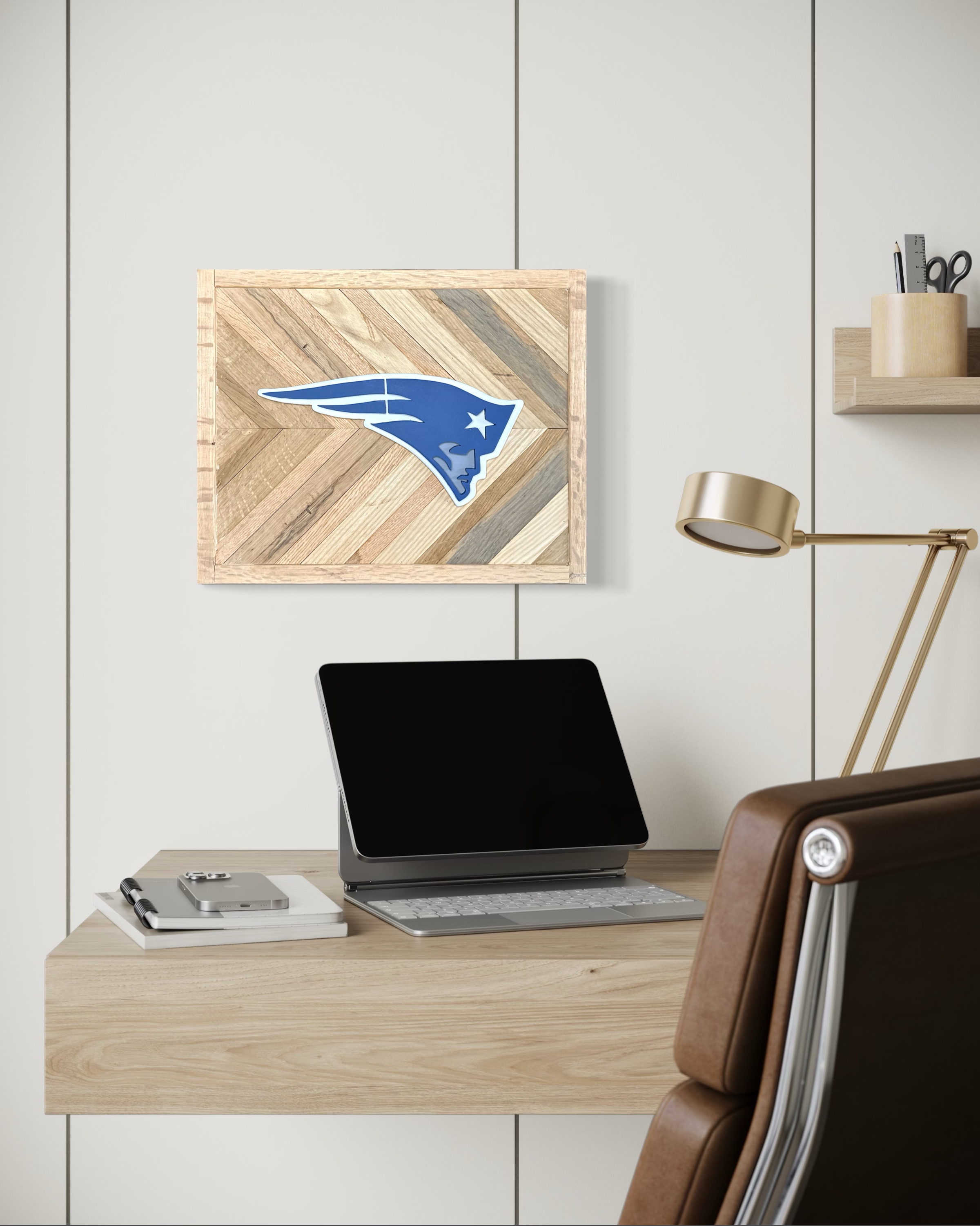Patriots Wooden Wall Art