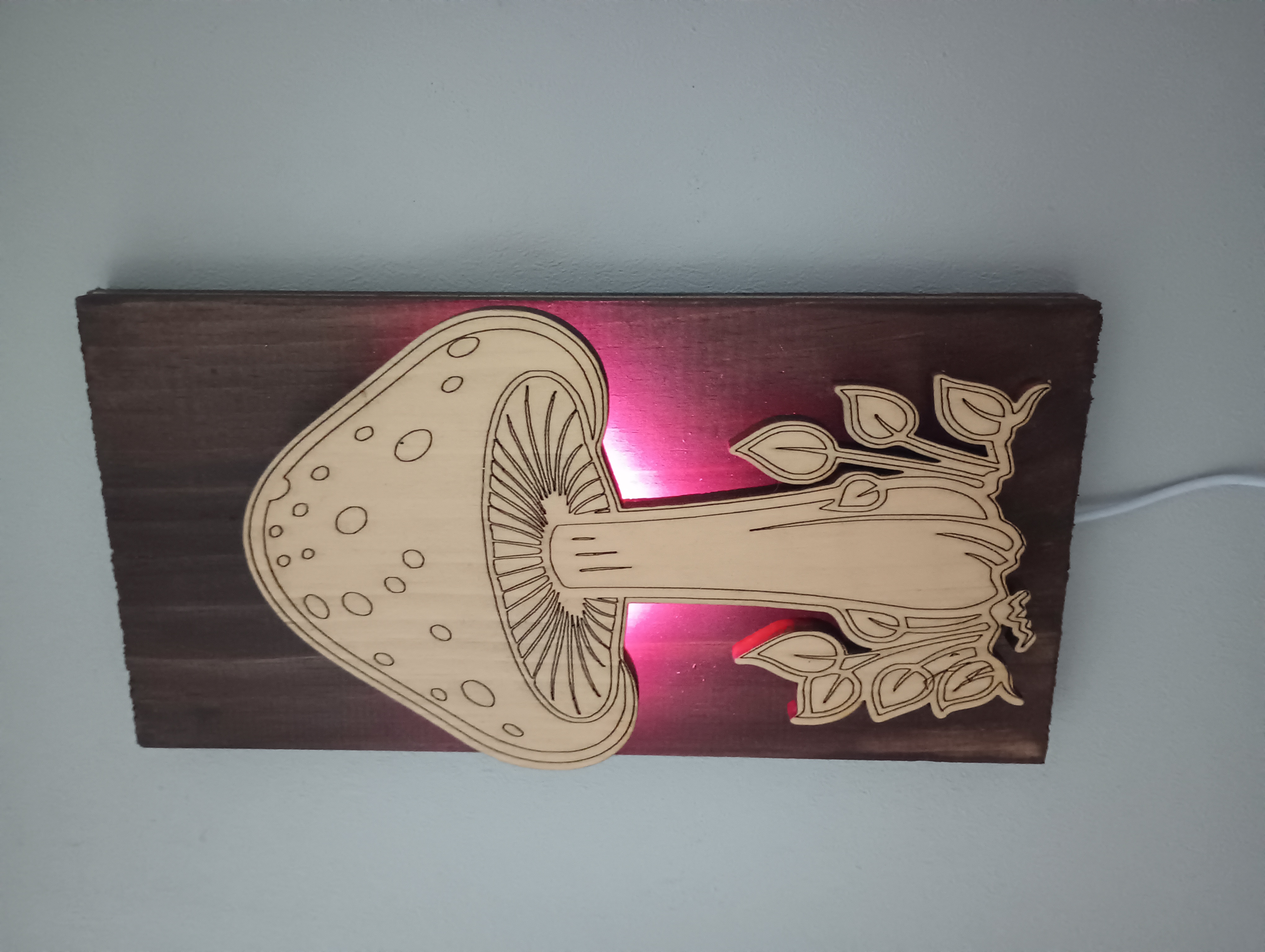 Large Mushroom Sconce