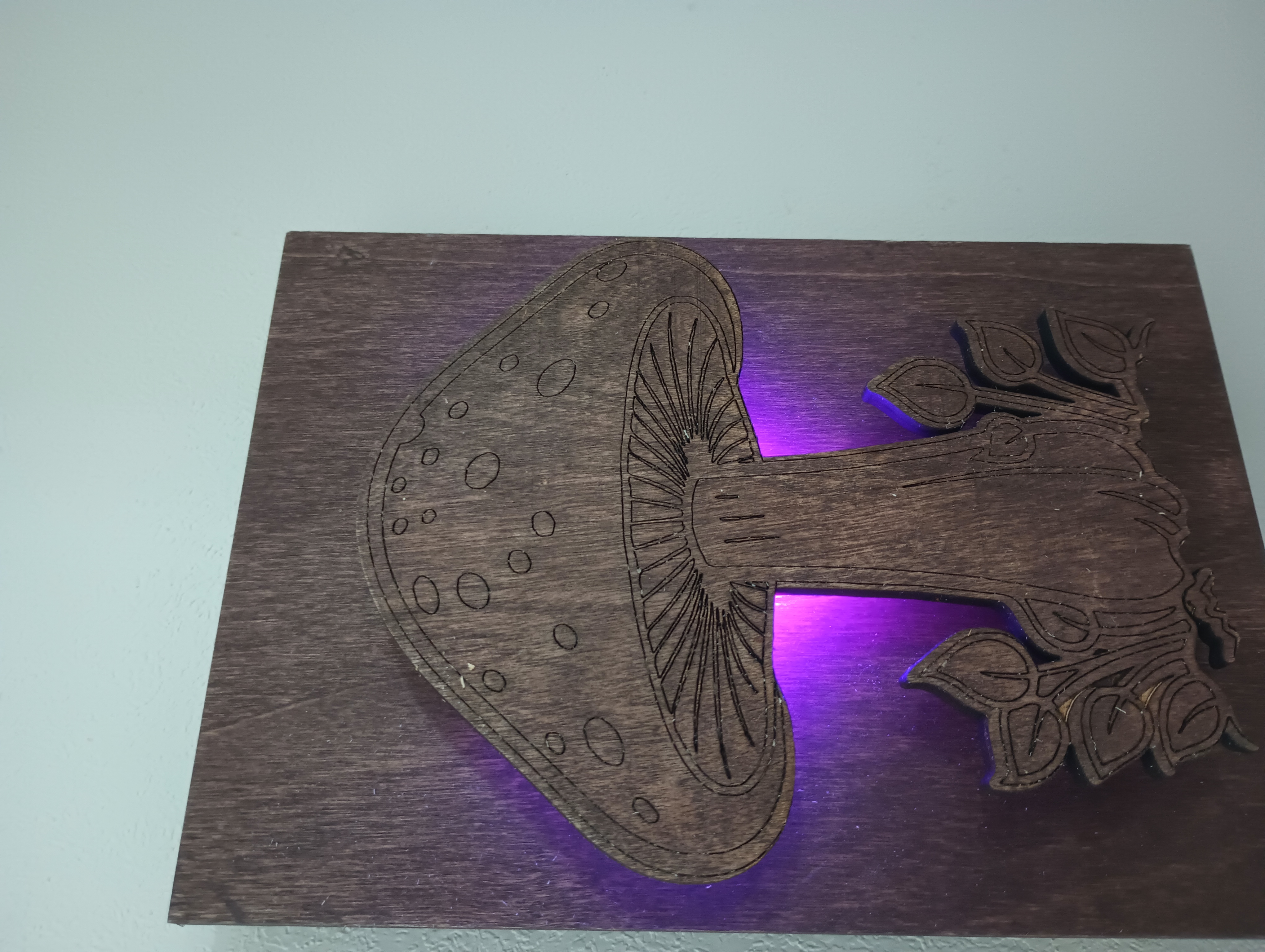 Mushroom Sconce