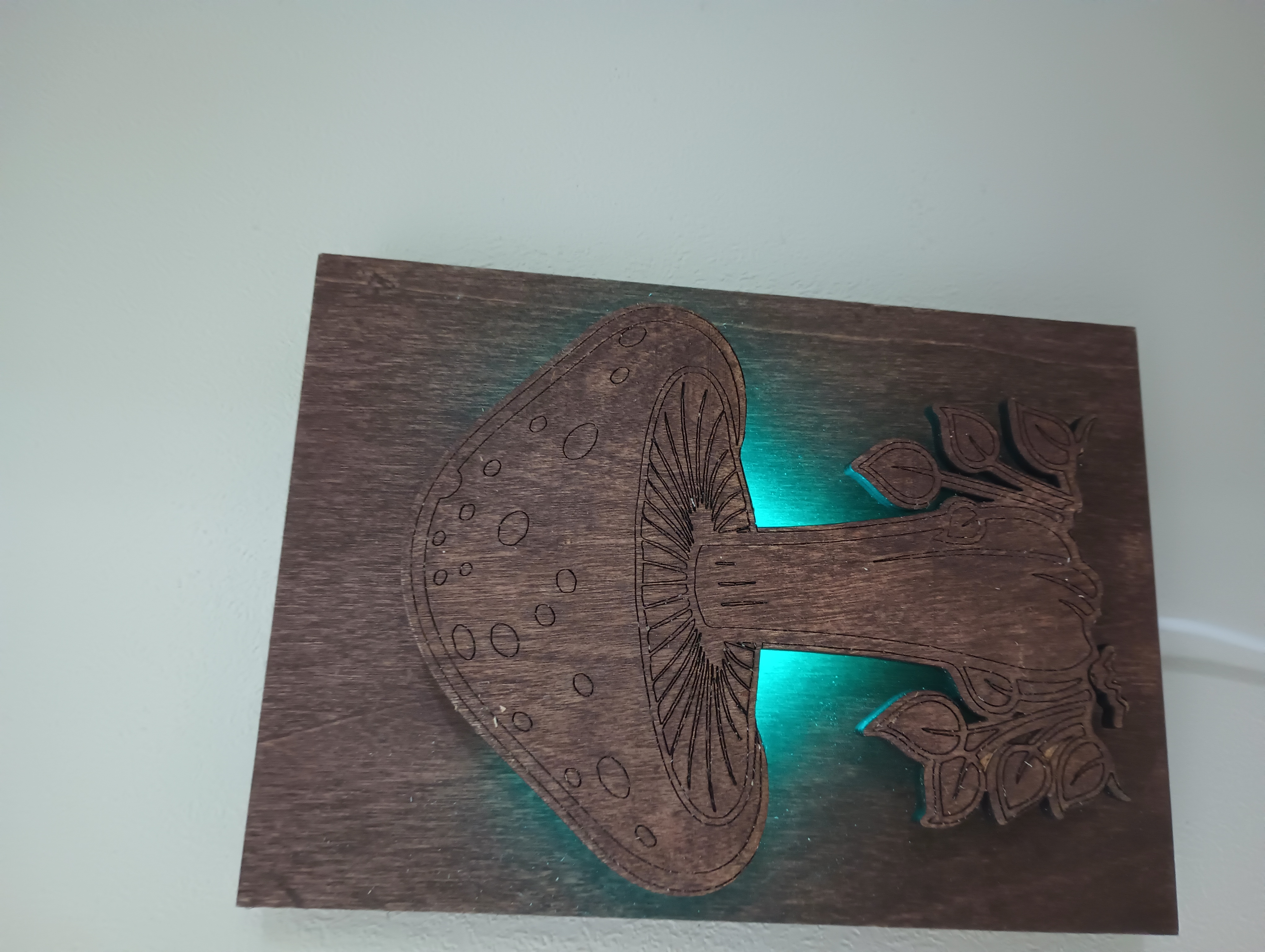 Mushroom Sconce