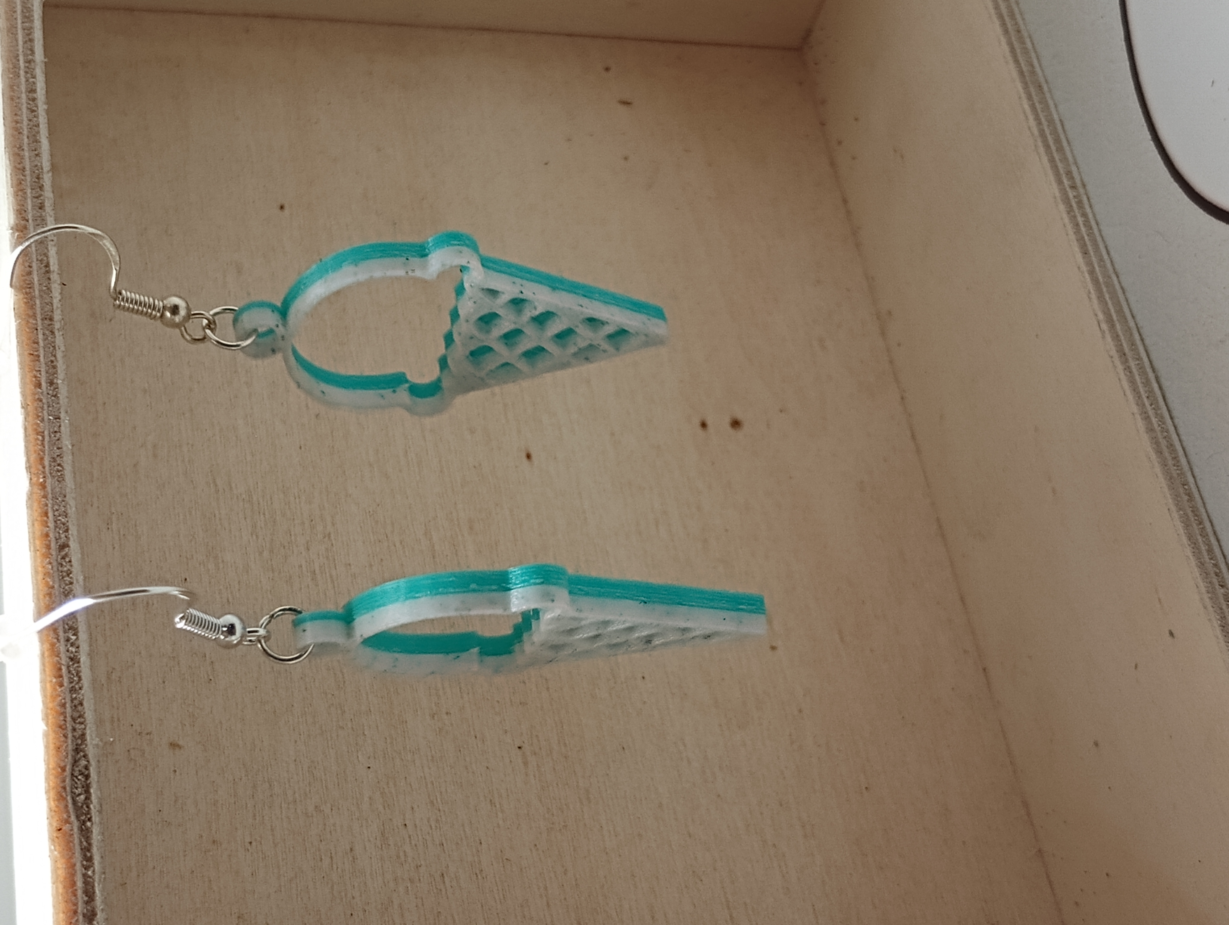 Ice Cream Cone Earrings