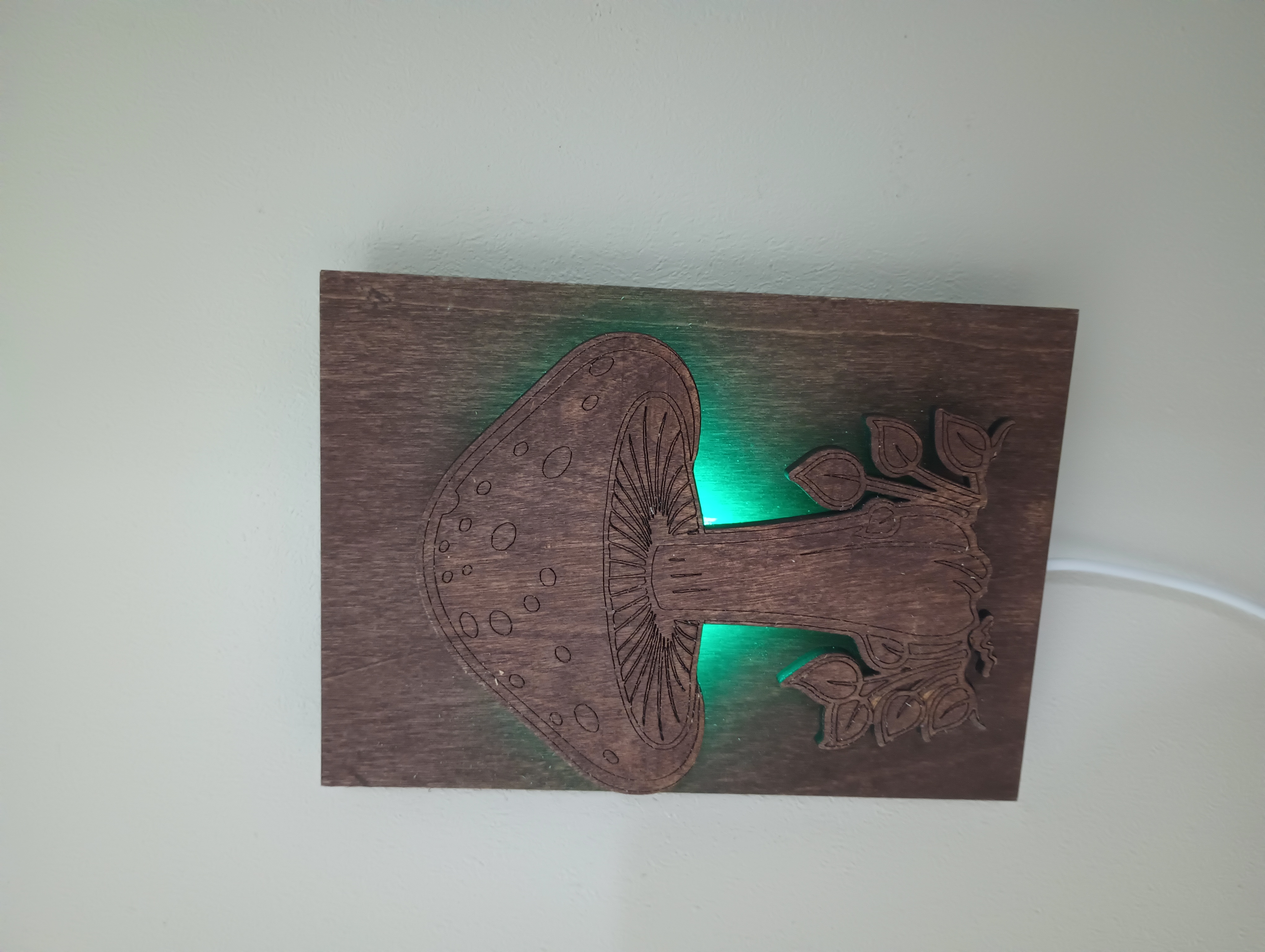 Mushroom Sconce