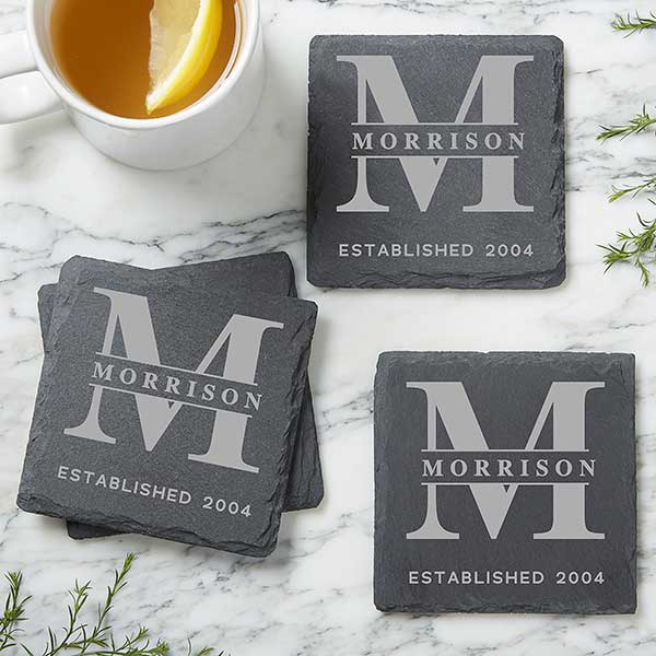 Personalized Slate Coasters