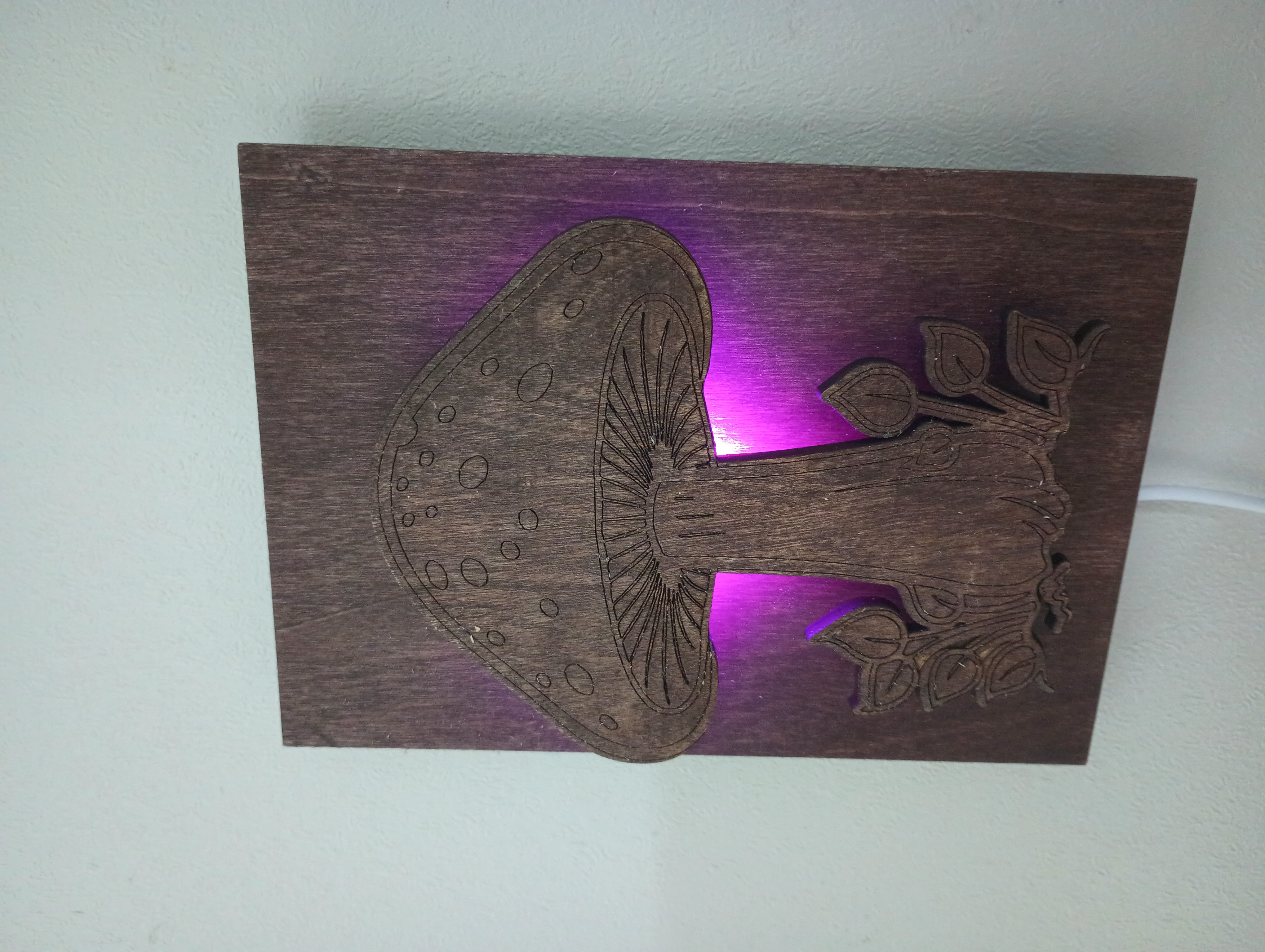 Mushroom Sconce