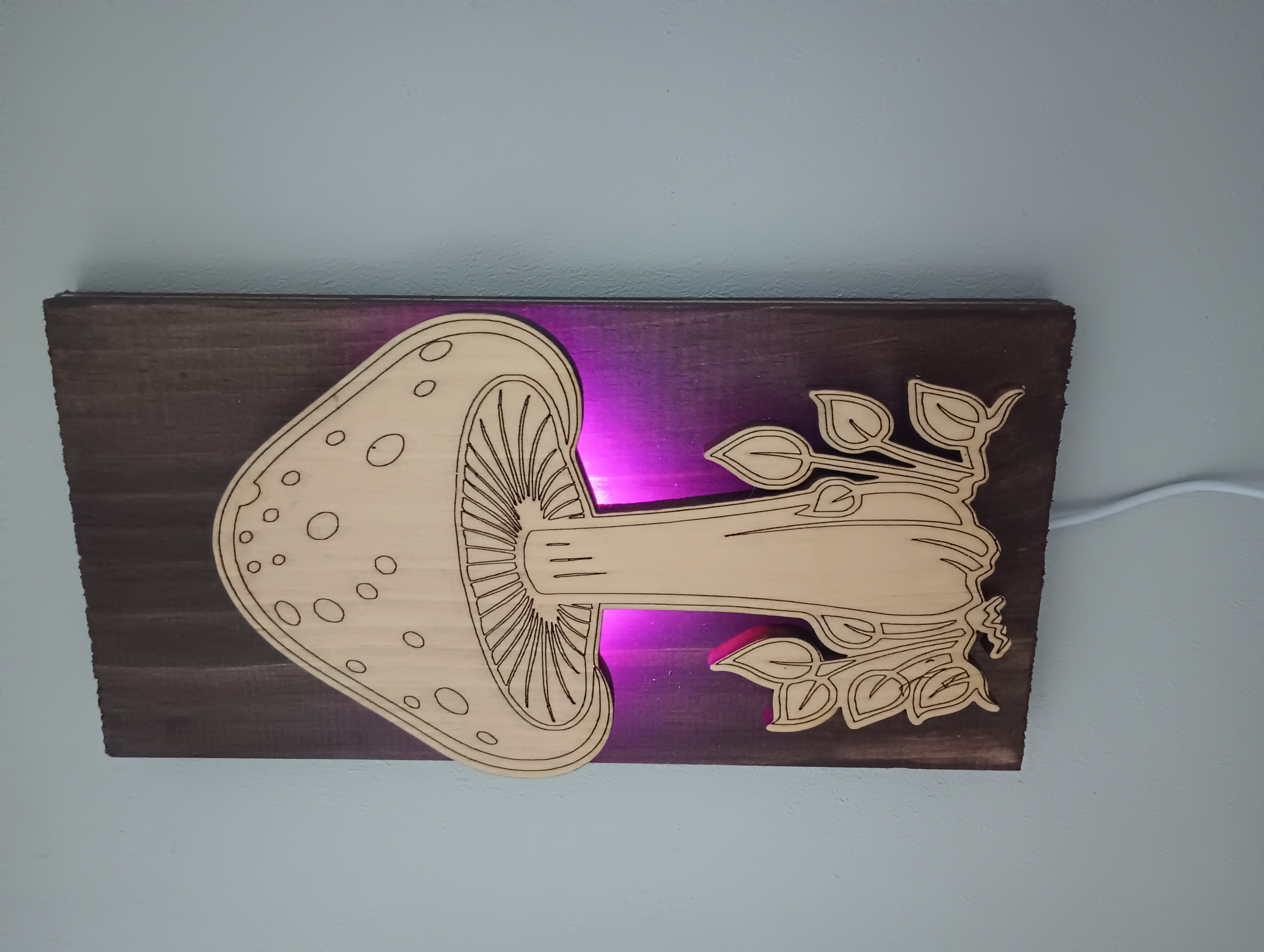 Large Mushroom Sconce