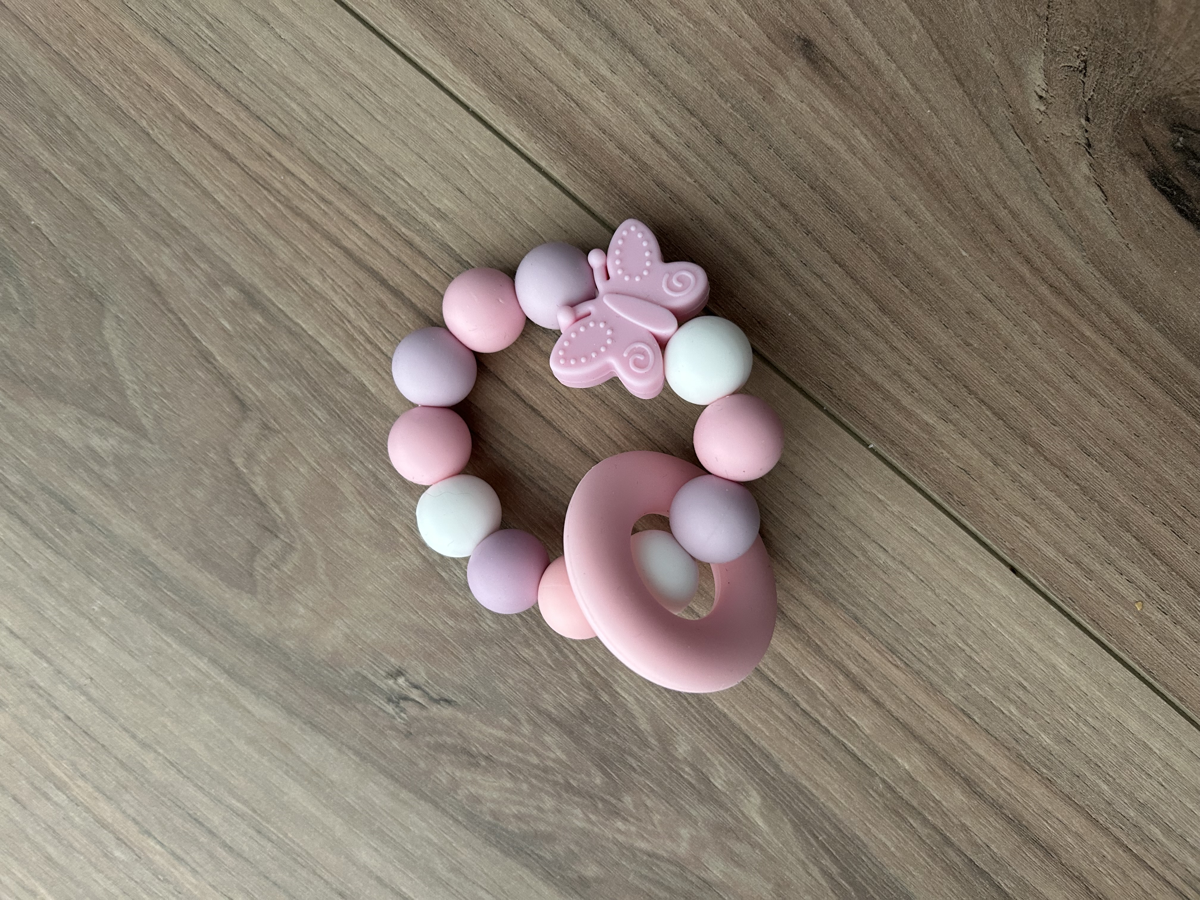 Anneau de dentition anneau rose