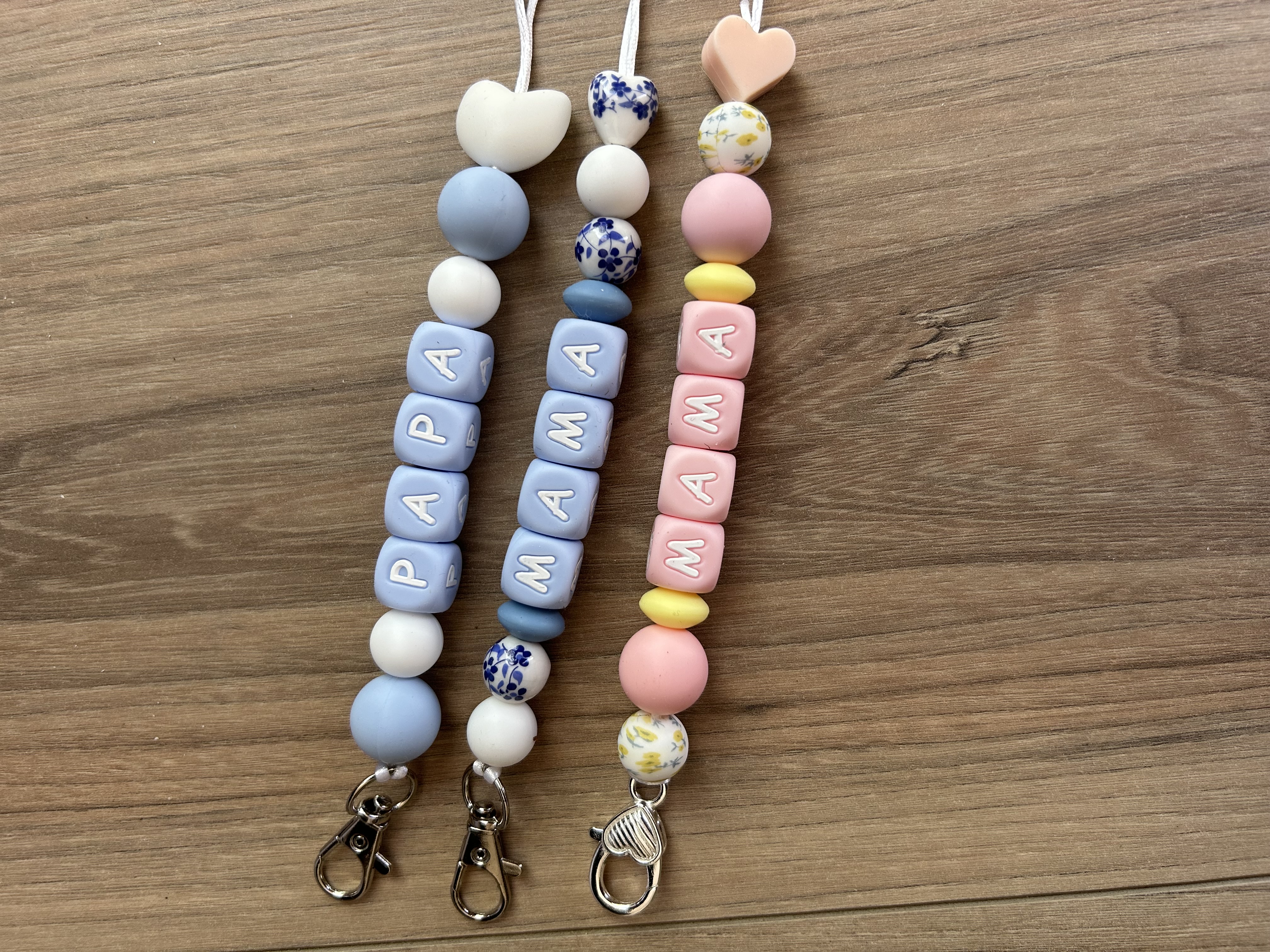 Petit porte-clés maman/papa