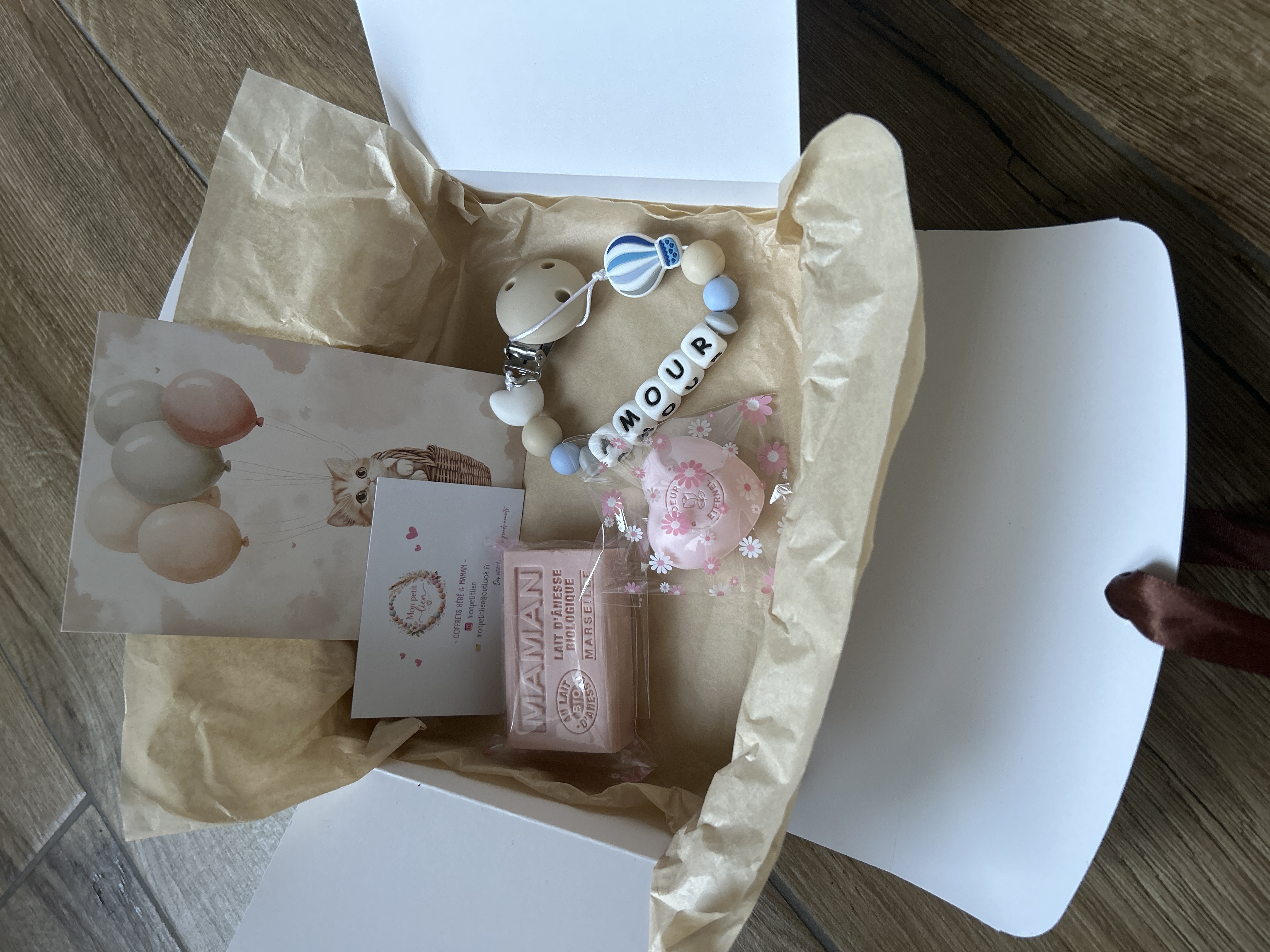 Coffret « Lien d’amour » (personnalisable)