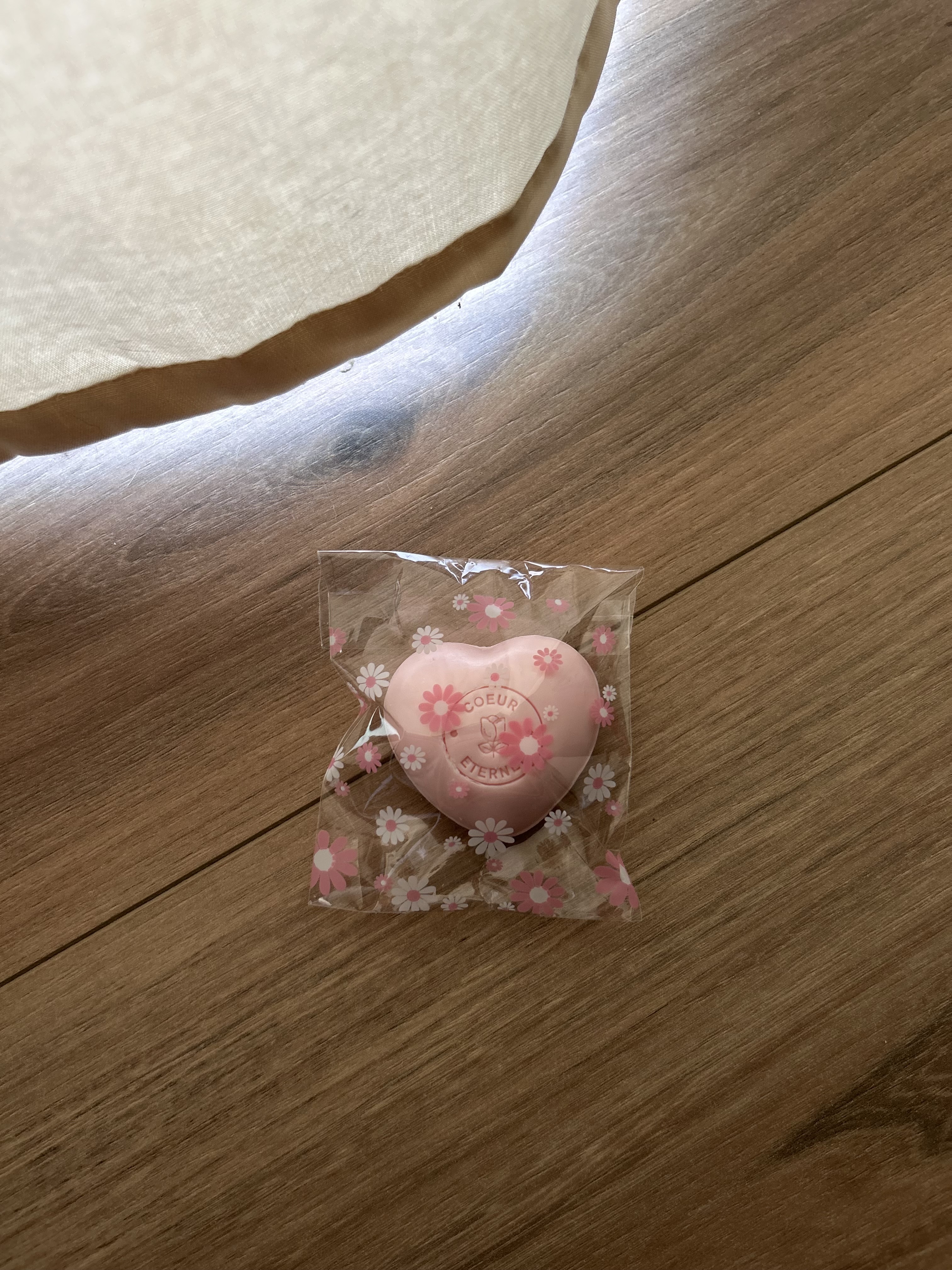 Le savon cœur éternel 