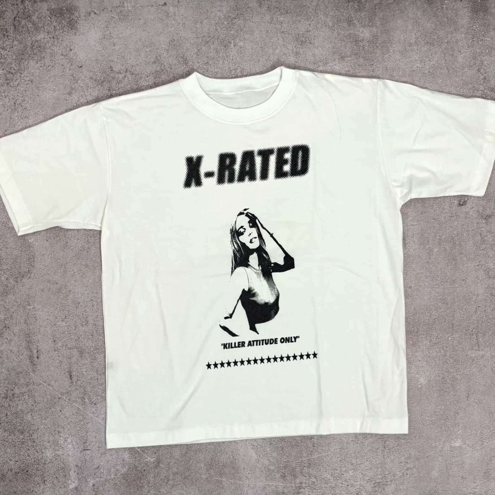 Remera oversize X-Rated