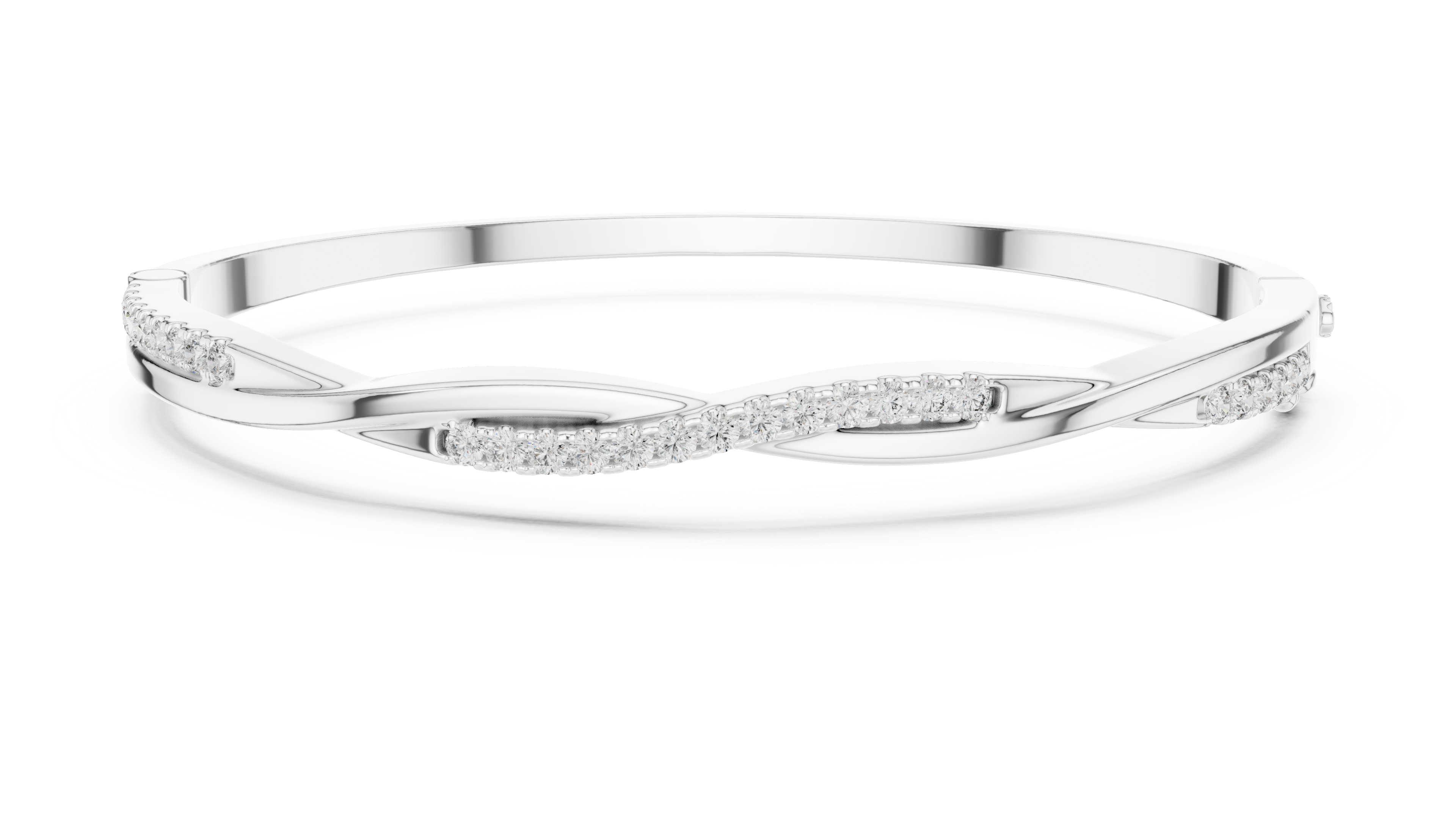 VELVET AURORA DIAMOND TWIST ELEGANCE SIGNATURE BRACELATE