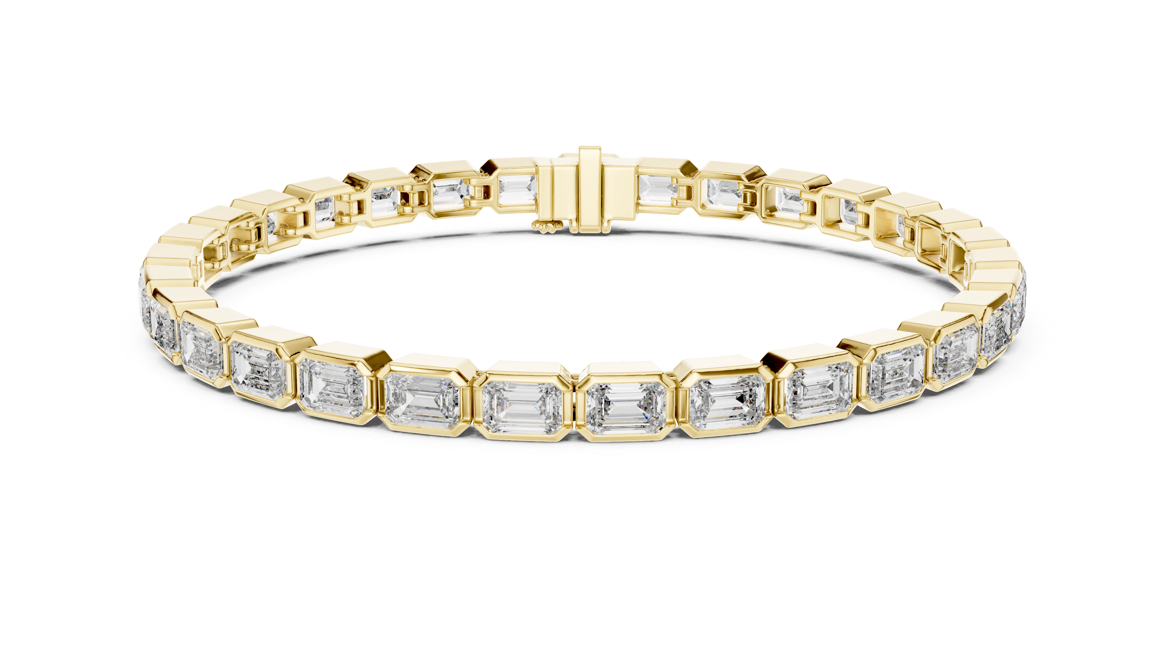 OPALVIRA ROYAL ELONGATED DIAMOND BRACELET