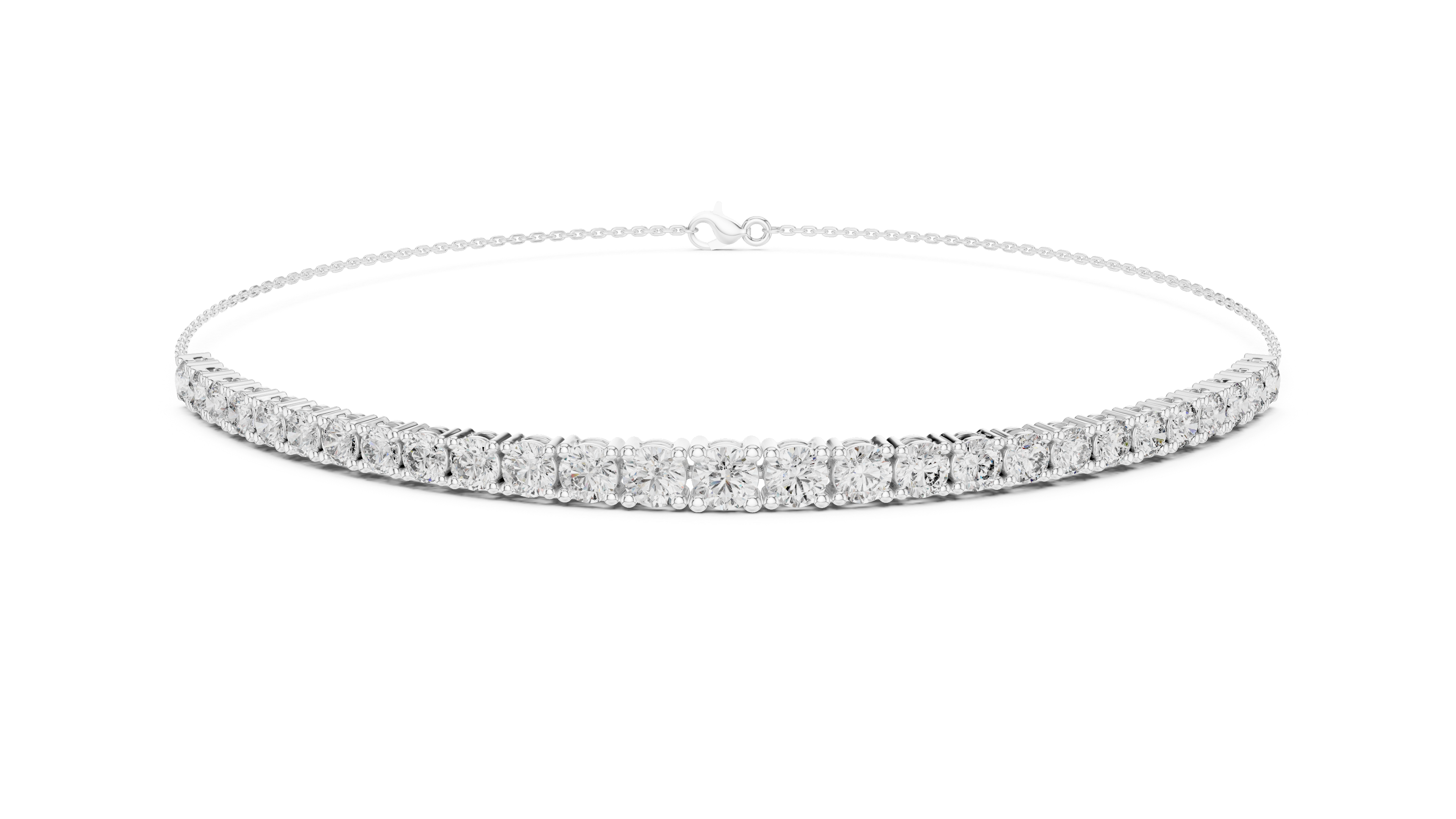 CELESTIAL FINE LINE SPARK DIAMOND CHAIN BRACELET