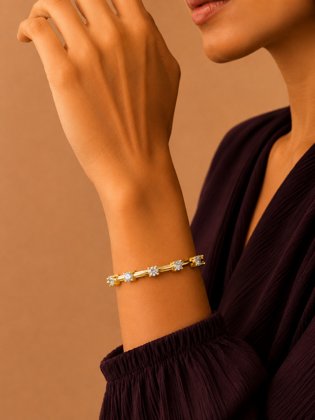 AURELIA CELESTÉRIA IMPERIAL DIAMOND ÉCLAT BRACELET
