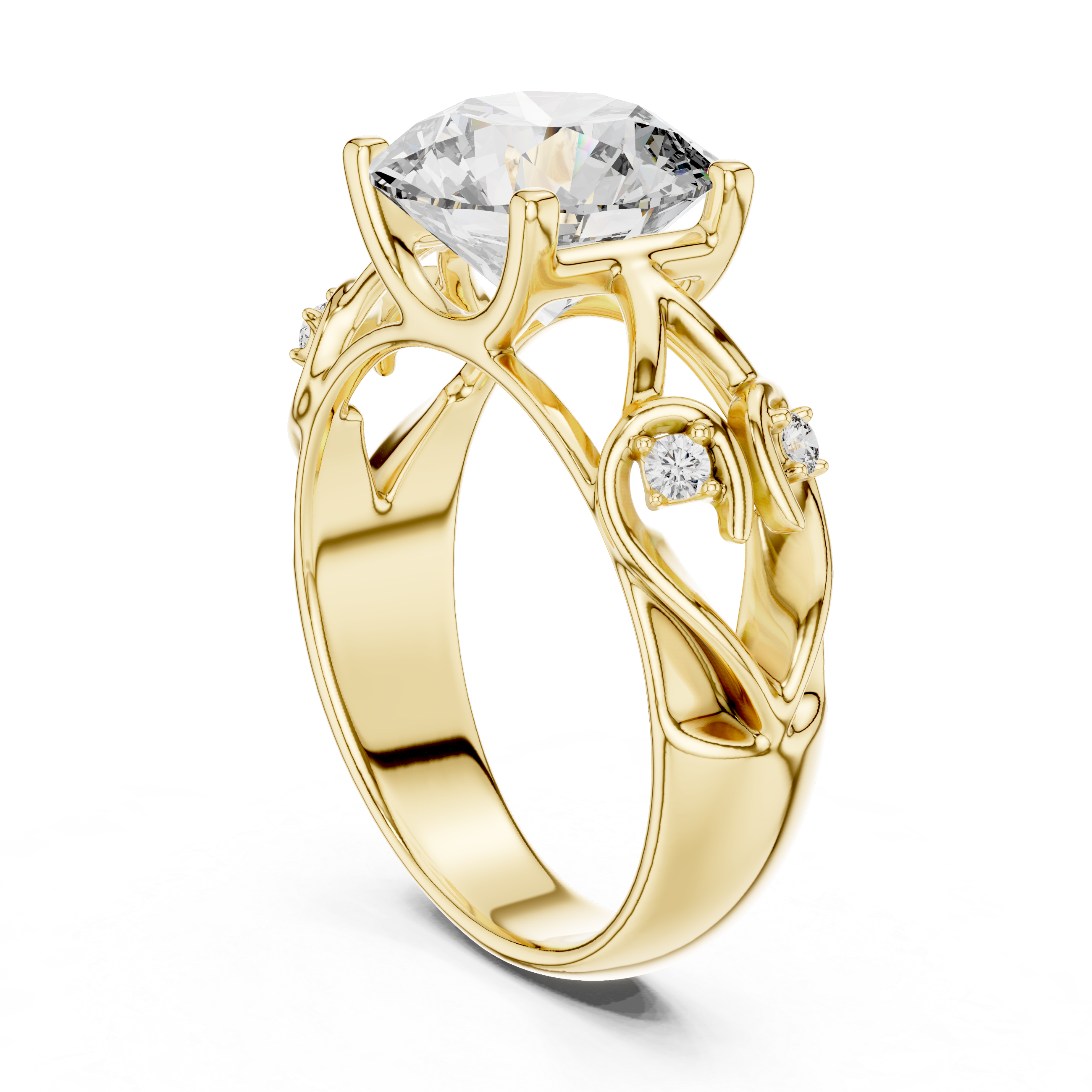 ENTWINED BLOSSOM RING