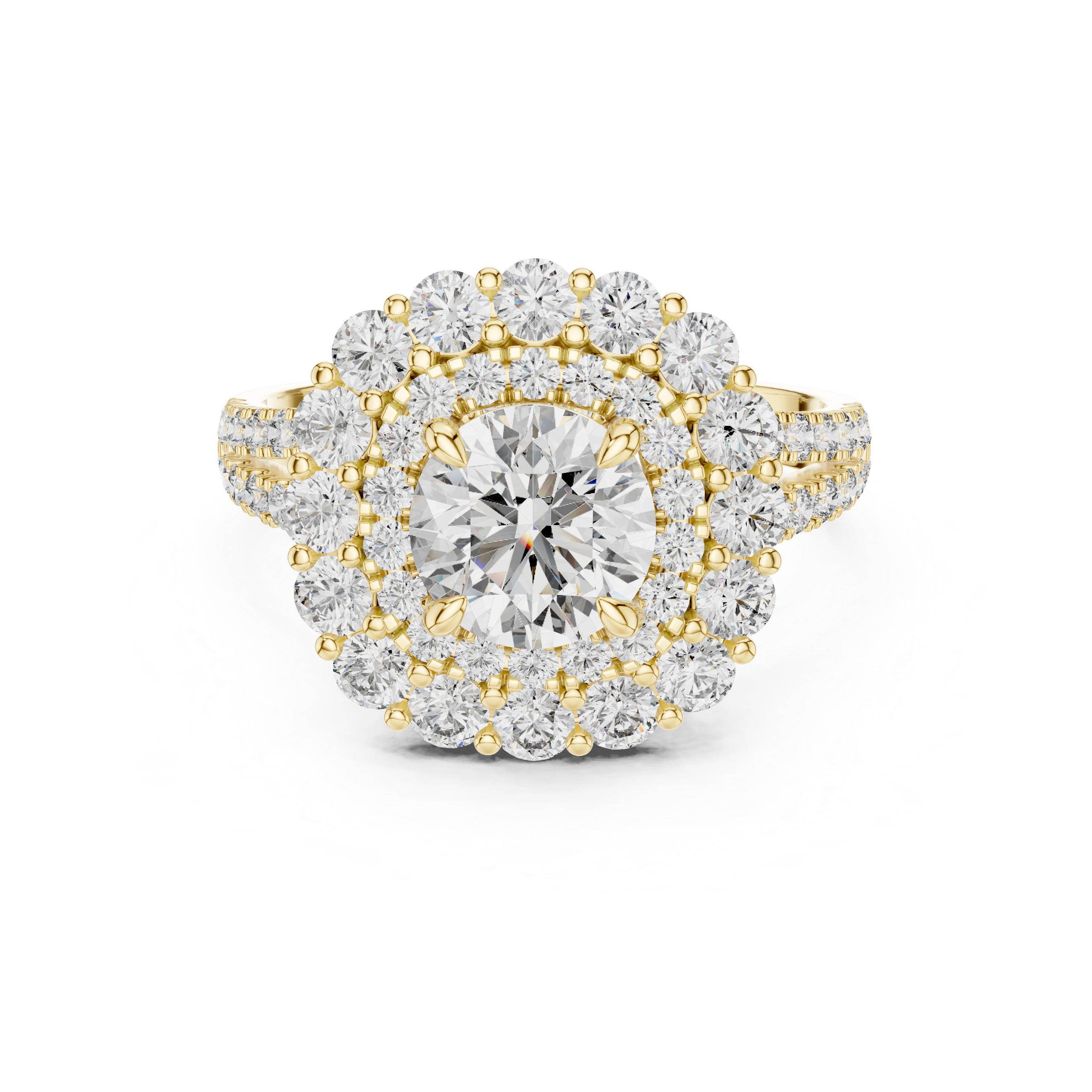 THE ROUND BLOSSOM RING