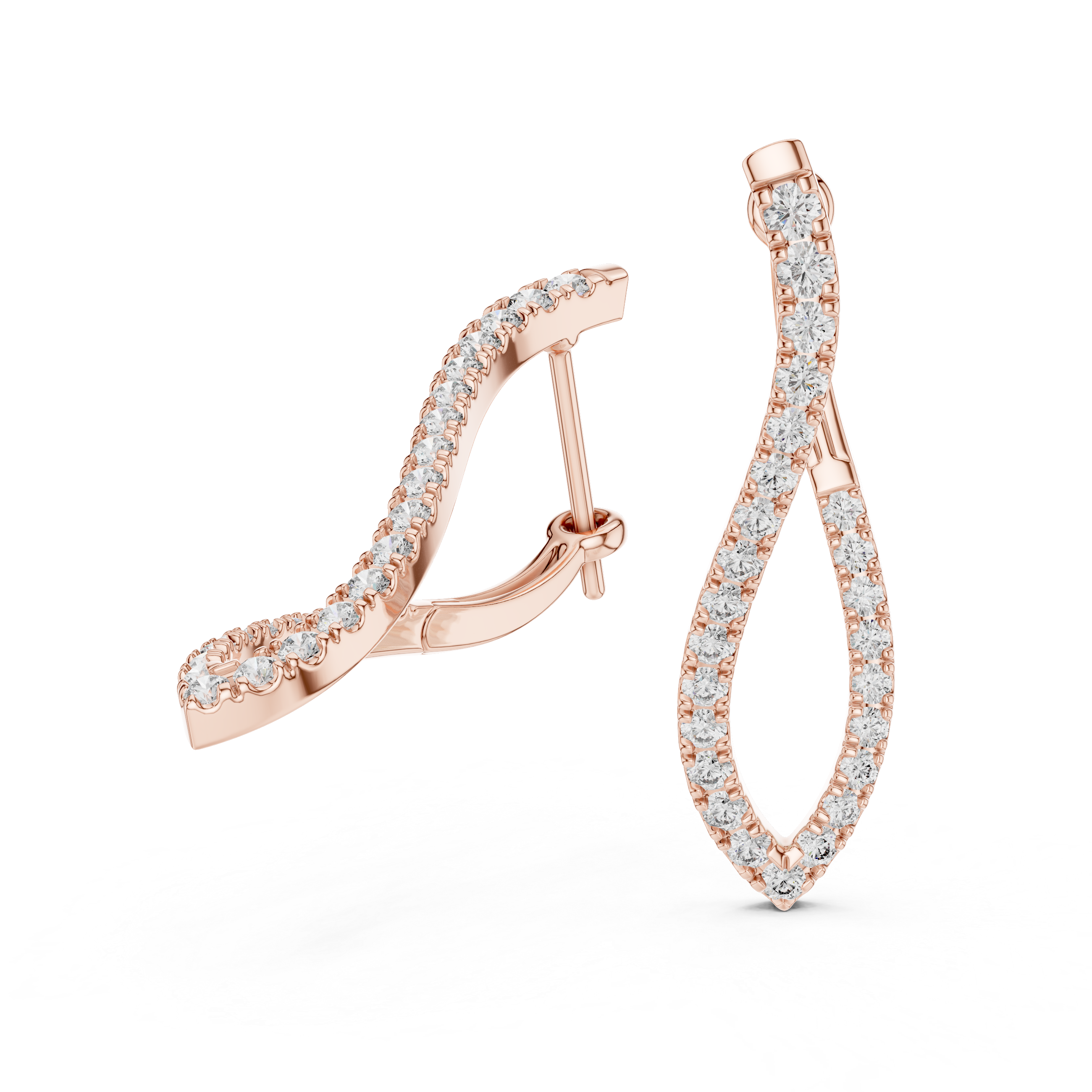 Endless You - Lab Diamond Stud Earrings