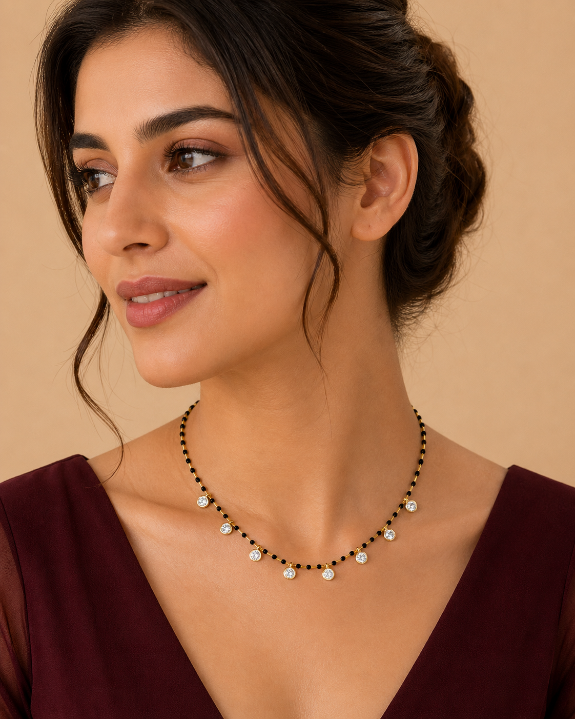 NOIRÉLLE DROPS NECKLACE