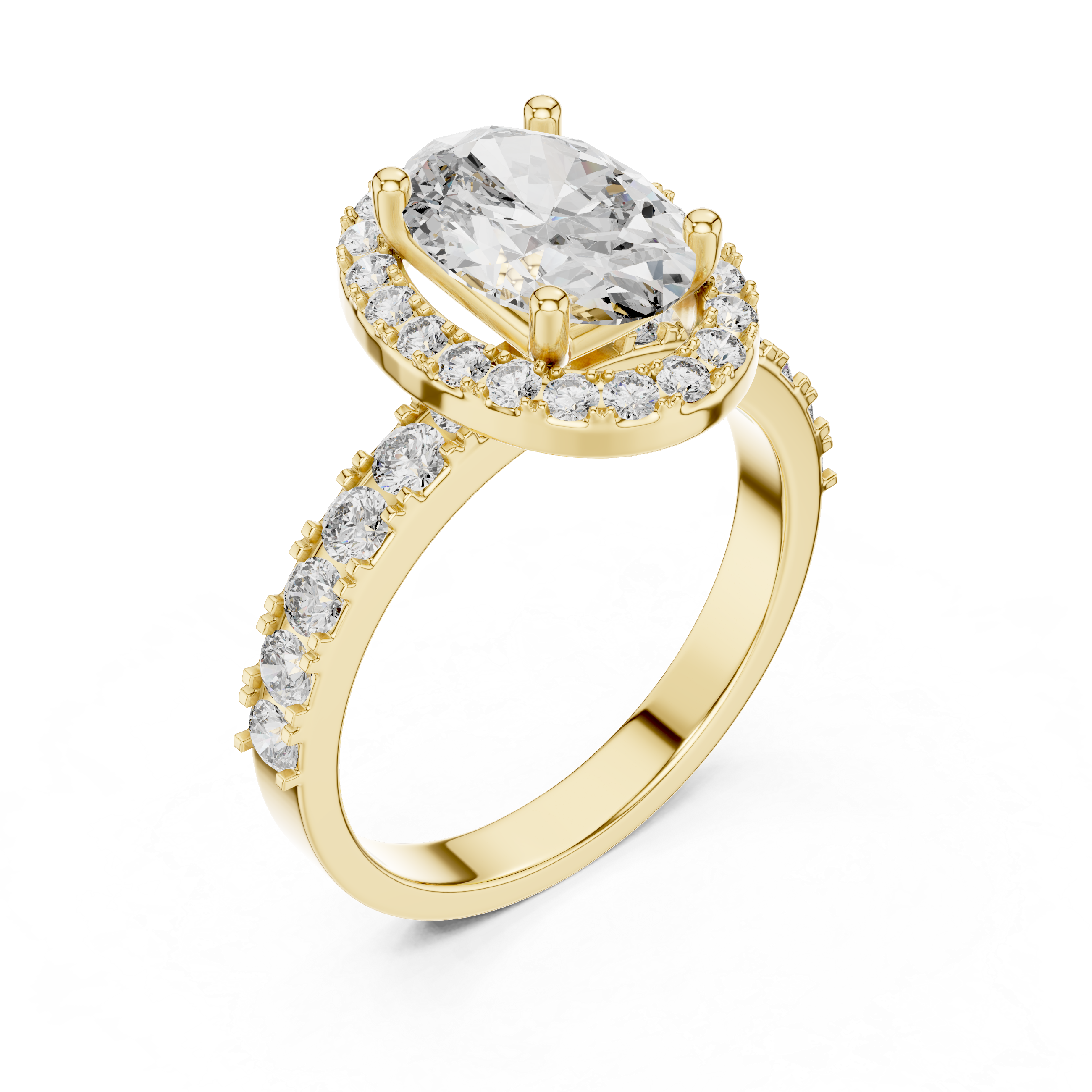 THE GEOMETRIC TRIO RING