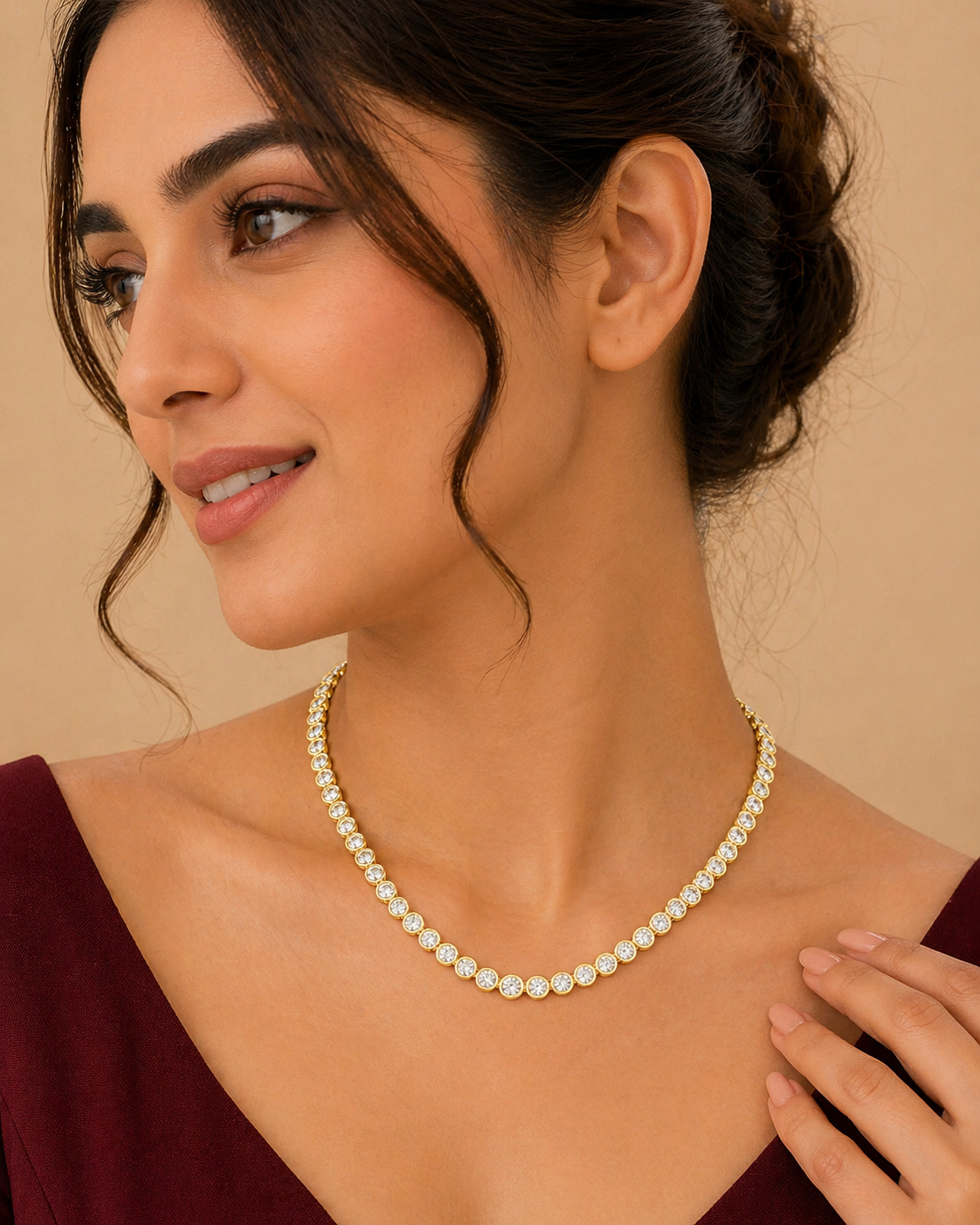 GLEAMIC VELORIQUE NECKLACE