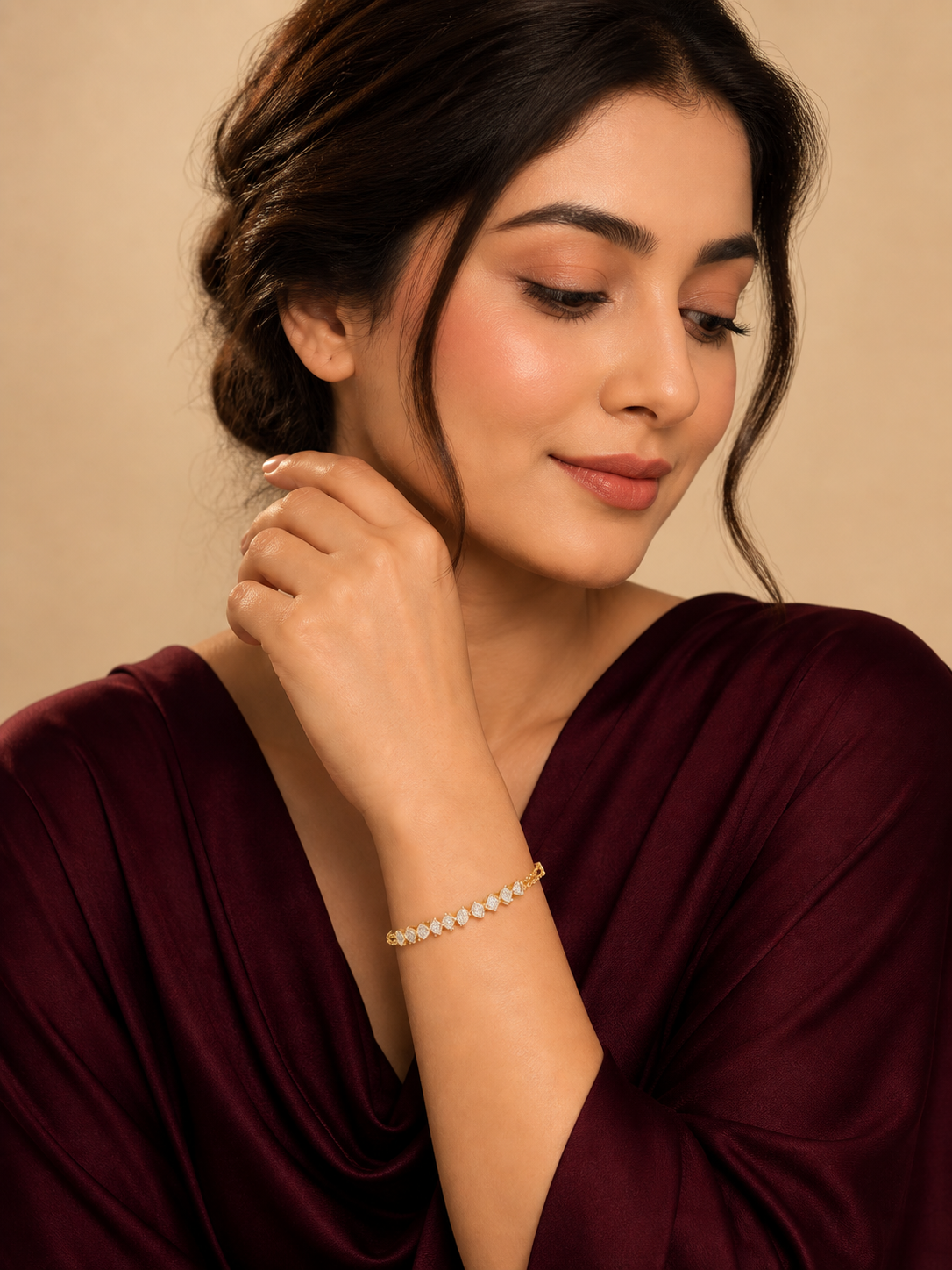 AURORA CELESTIAL MARQUISE ELEGANCE BRACELET