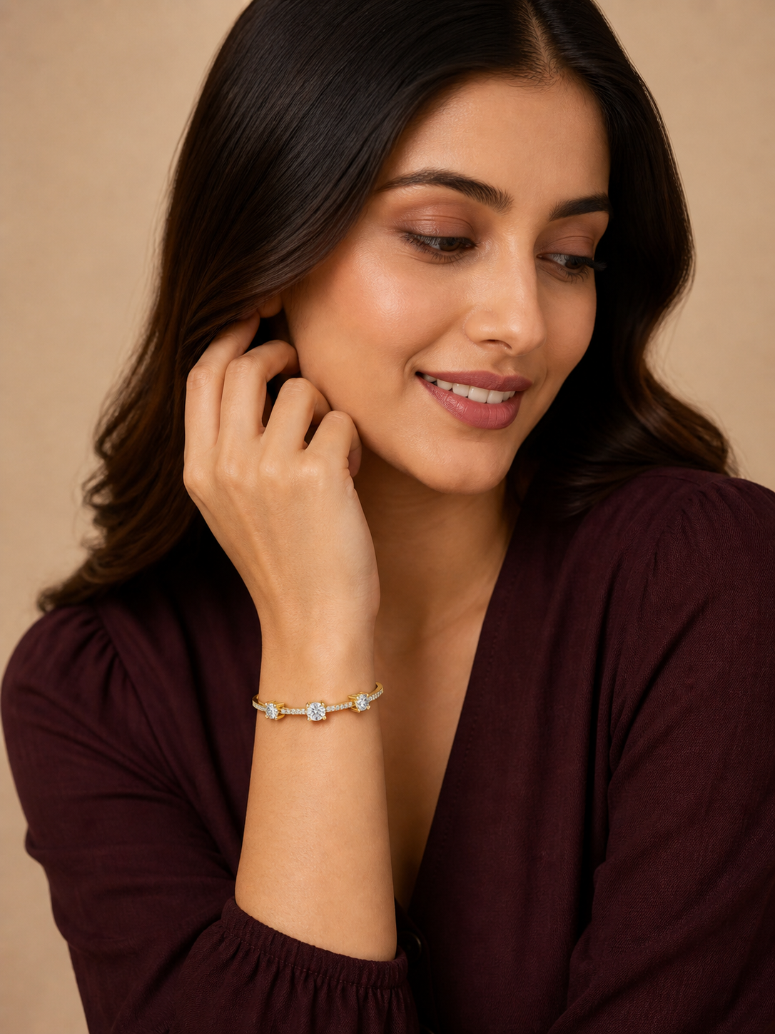 TRINITY AURUM DIAMOND GRACEELYSIUM BRACELATE