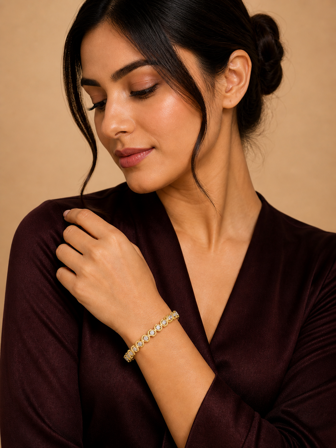 AURORA CELESTIAL DIAMOND WHISPER BRACELET