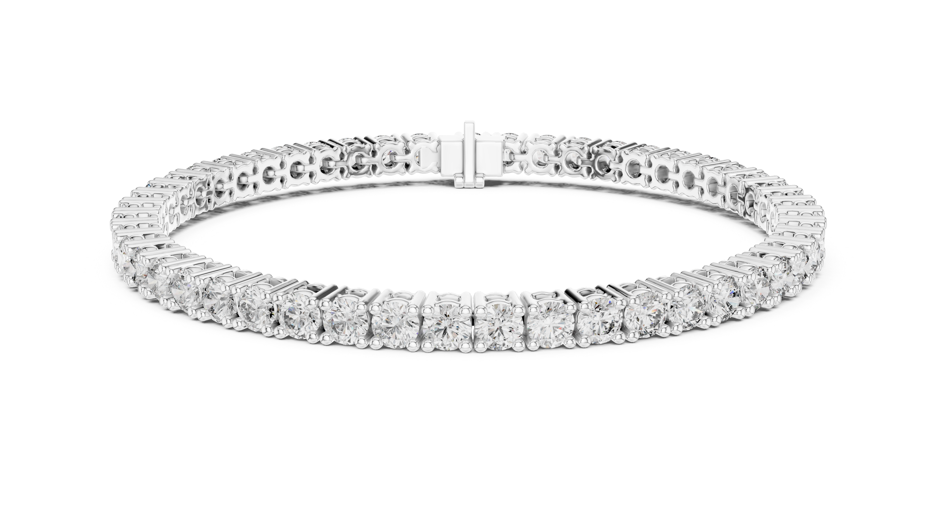 CELESTIAL AURUM INFINITY  TENNIS ROYAL ELEGANCE SIGNATURE BRACELET